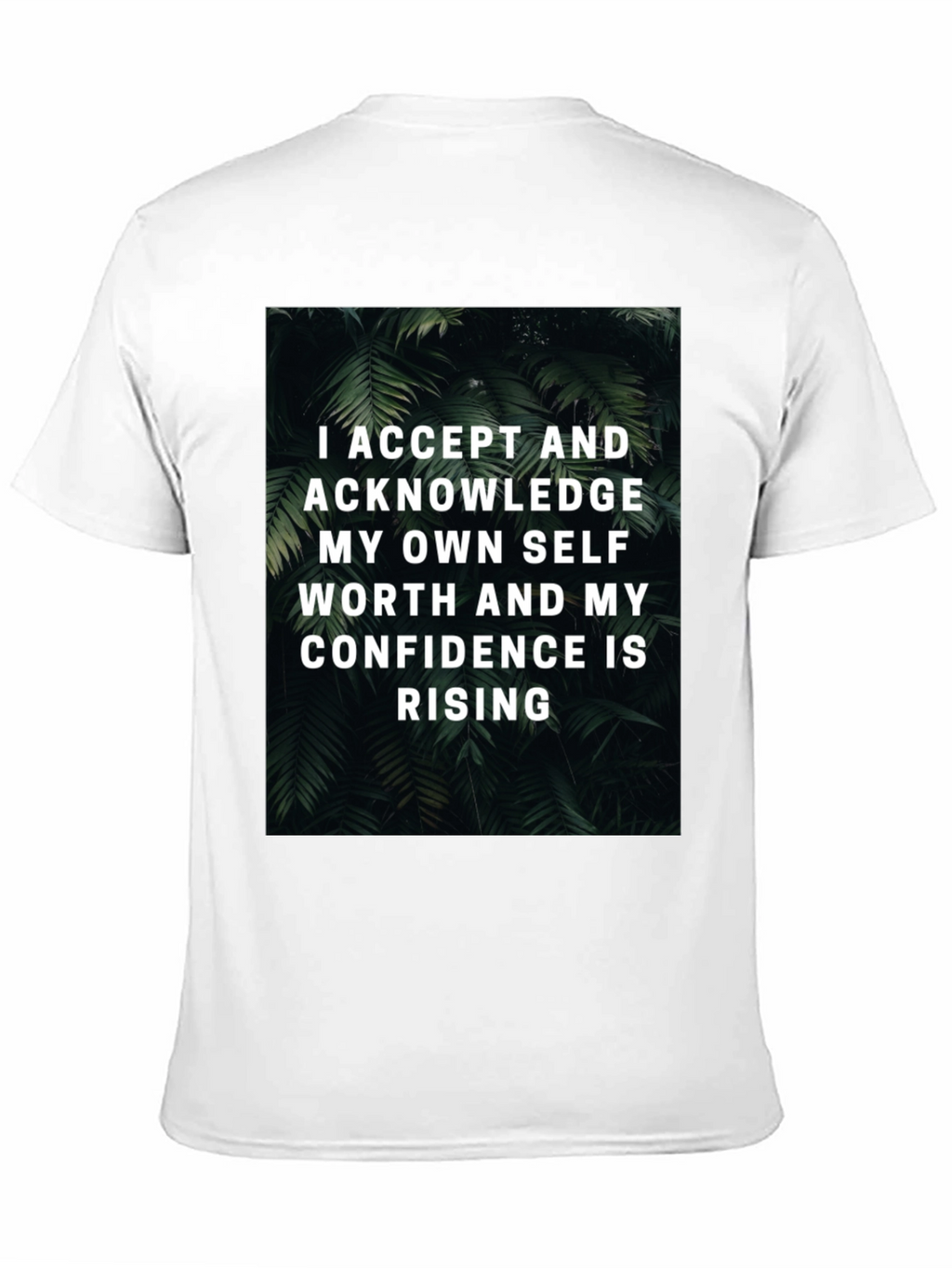 Self-Worth Rising Graphic Tee - Black