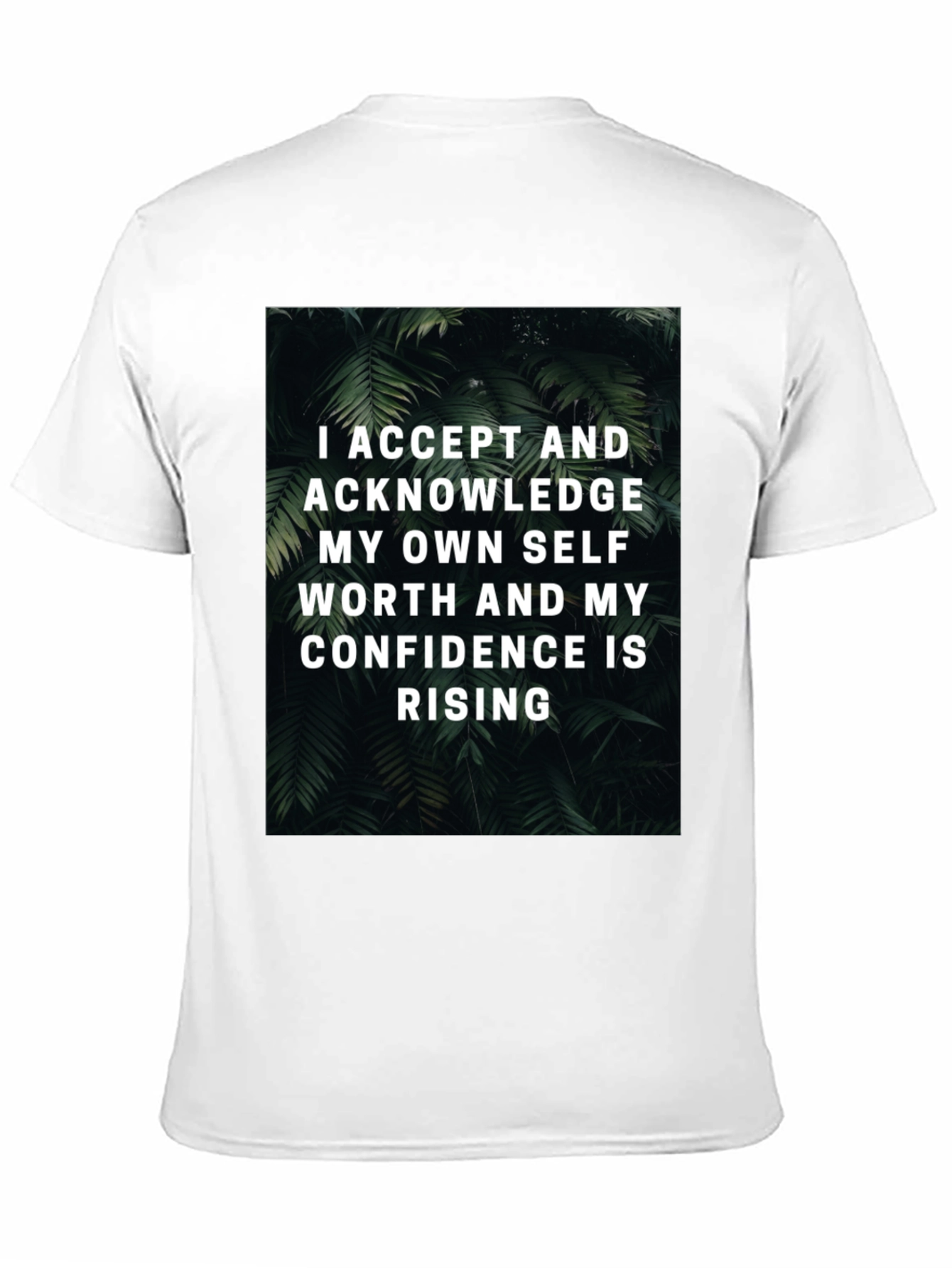 Self-Worth Rising Graphic Tee - Black