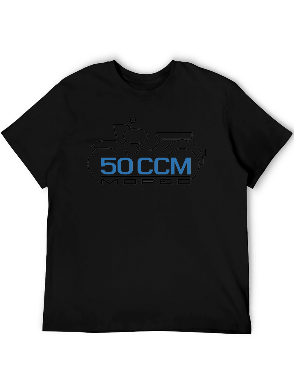 50 CCM Moped Graphic Tee - Black