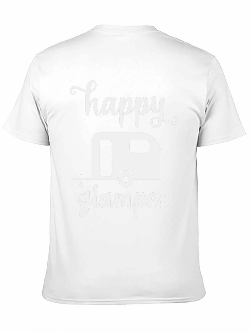Happy Glamper Black Graphic Tee