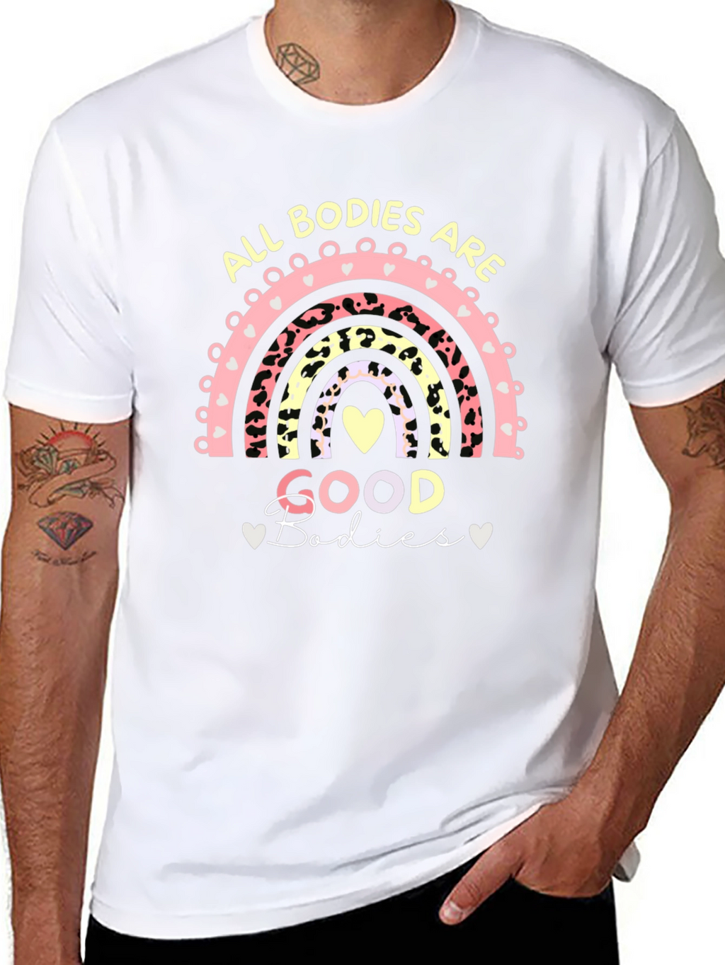 All Bodies Are Good Bodies Graphic Tee