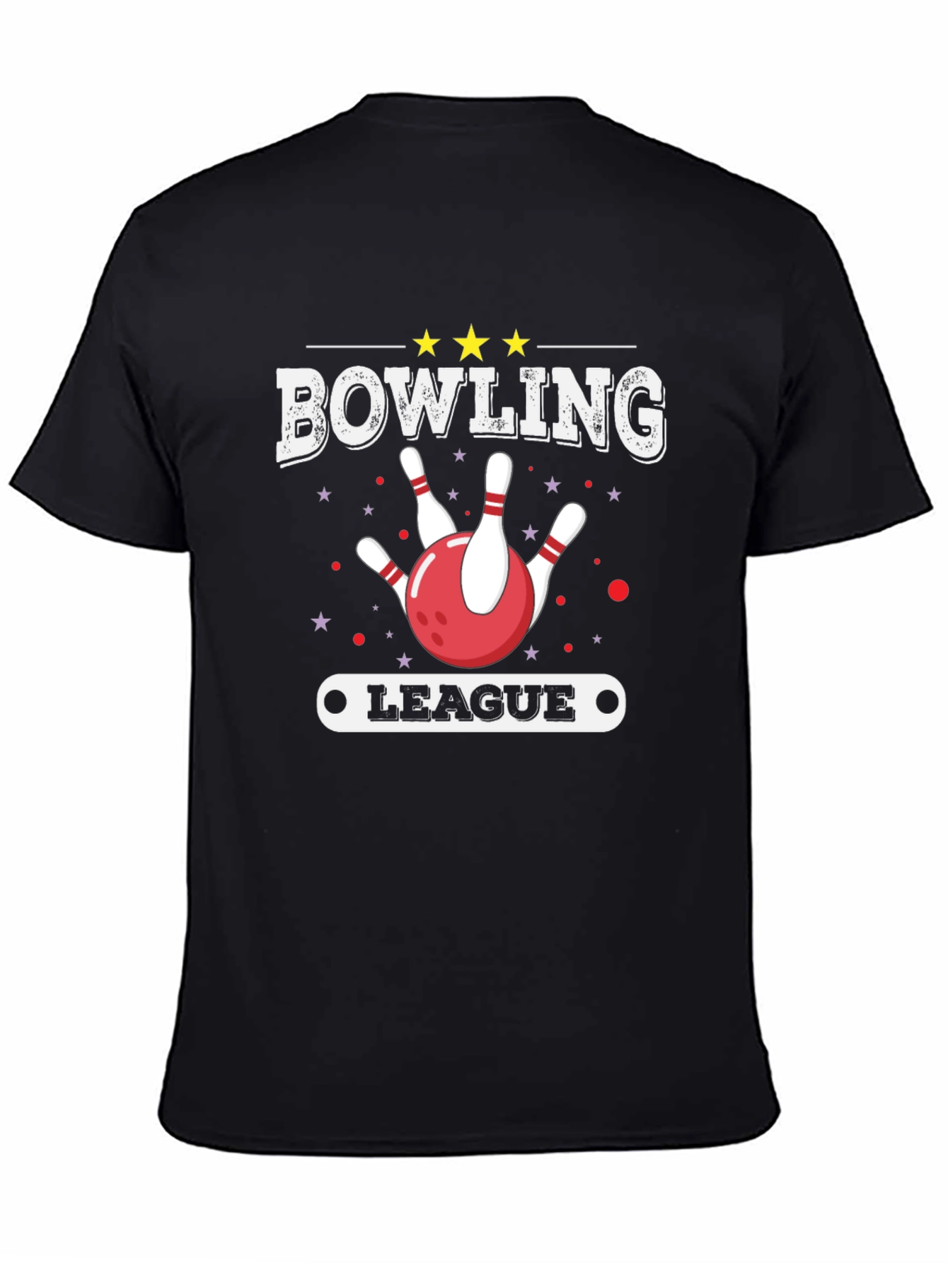 Bowling League Graphic Tee - Strike Up Fun!