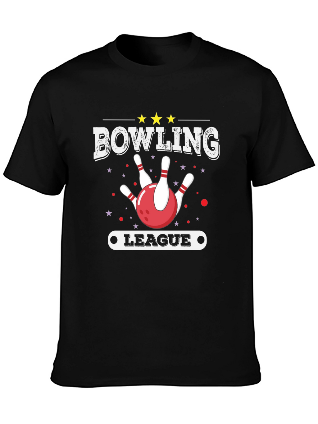 Bowling League Graphic Tee - Strike Up Fun!