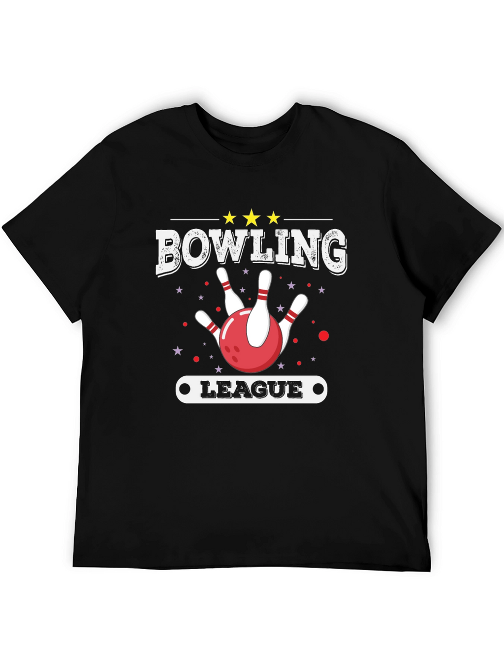 Bowling League Graphic Tee - Strike Up Fun!
