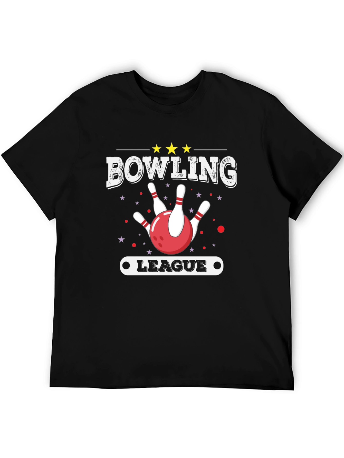 Bowling League Graphic Tee - Strike Up Fun!