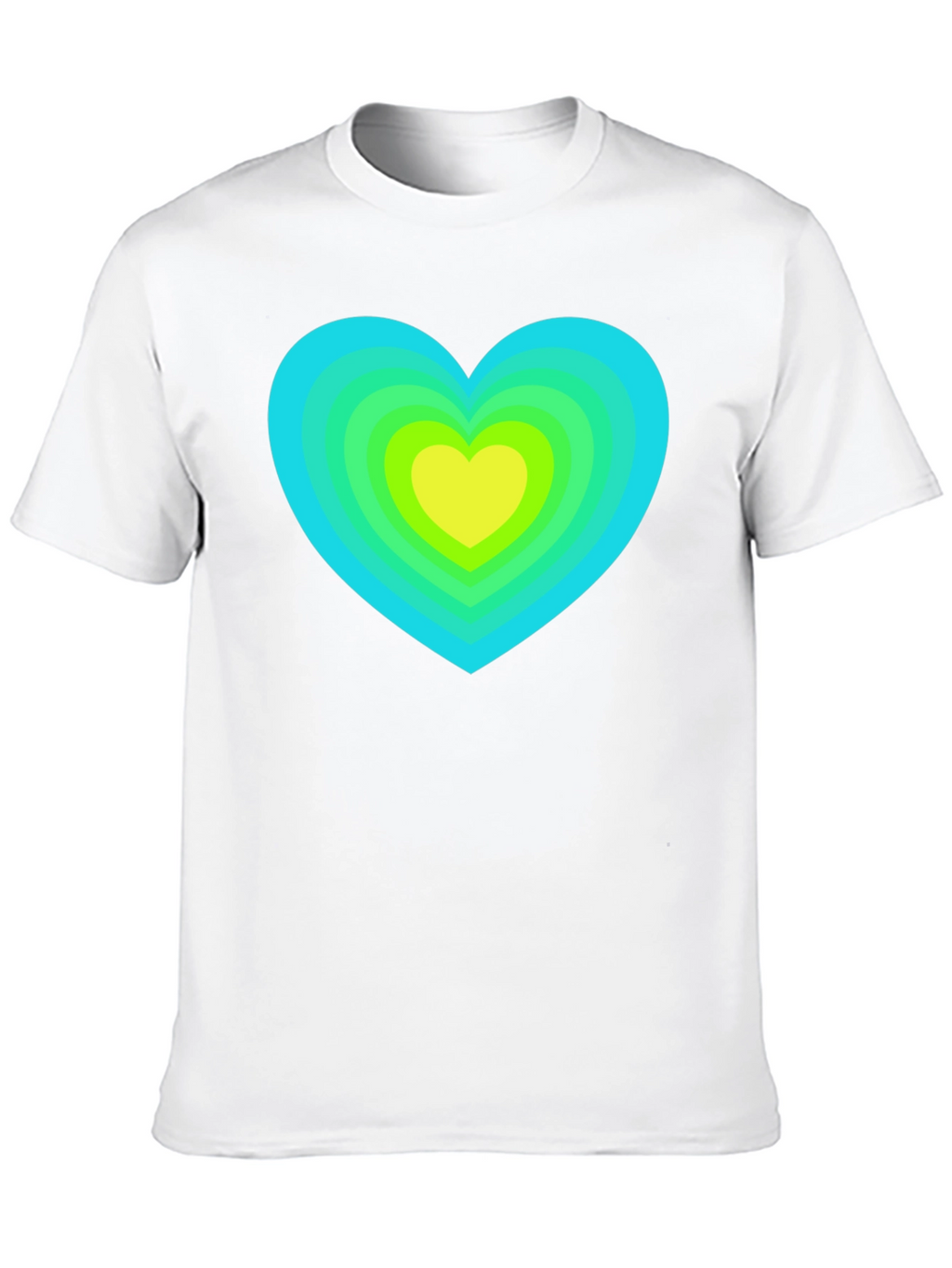 Retro Heart Graphic Tee - Stylish & Unique