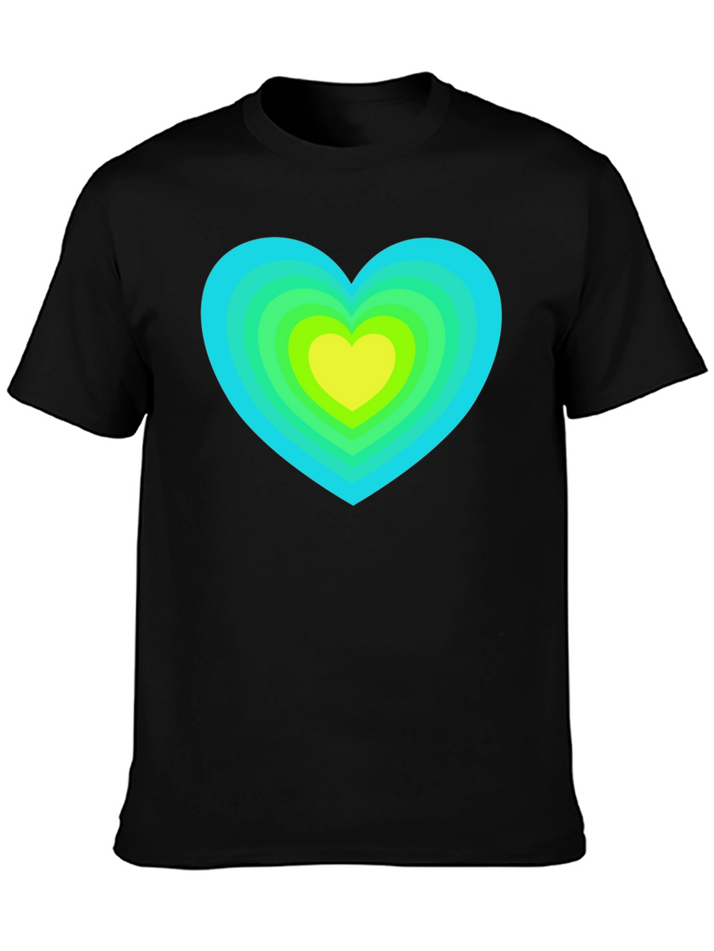 Retro Heart Graphic Tee - Stylish & Unique