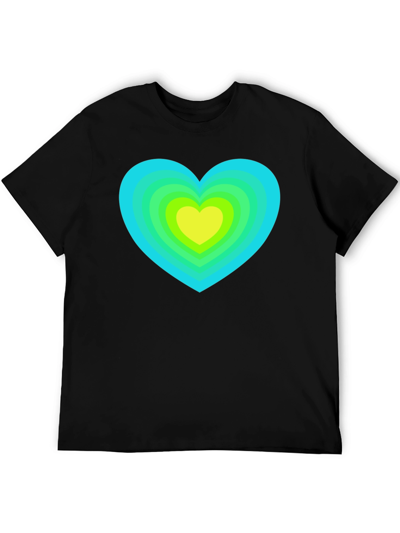 Retro Heart Graphic Tee - Stylish & Unique