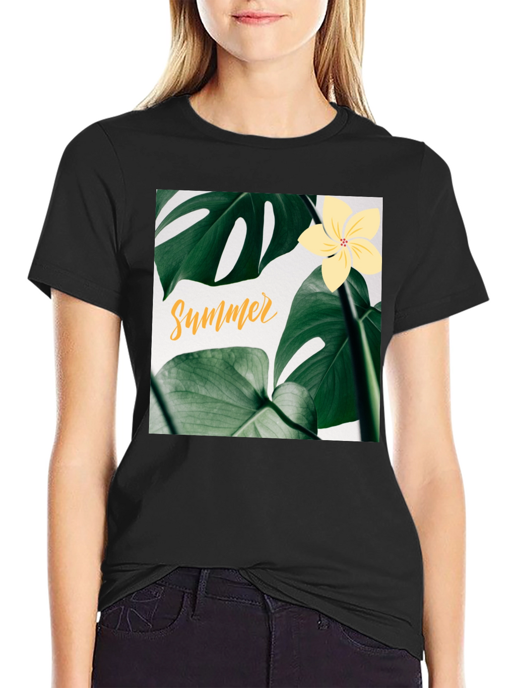 Tropical Summer T-Shirt - Stylish Graphic Tee