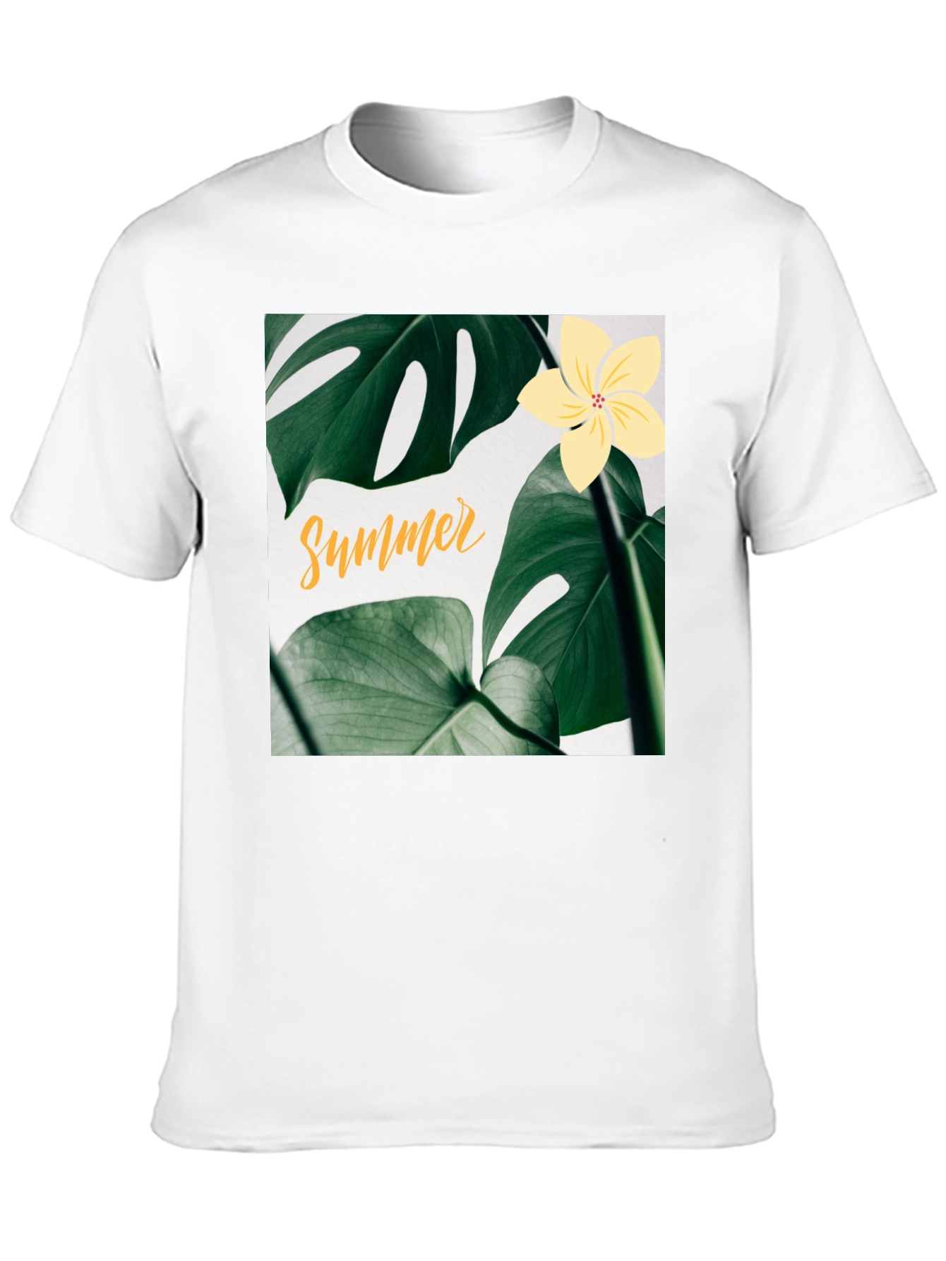 Tropical Summer T-Shirt - Stylish Graphic Tee