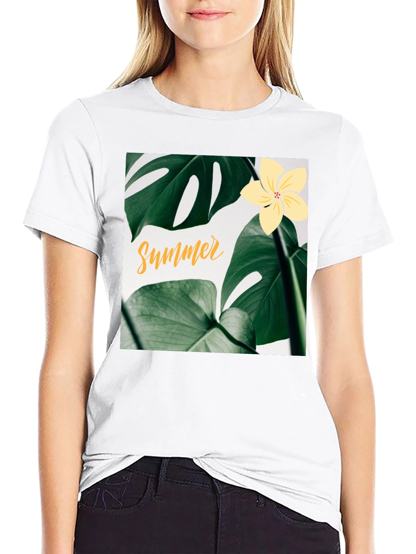Tropical Summer T-Shirt - Stylish Graphic Tee