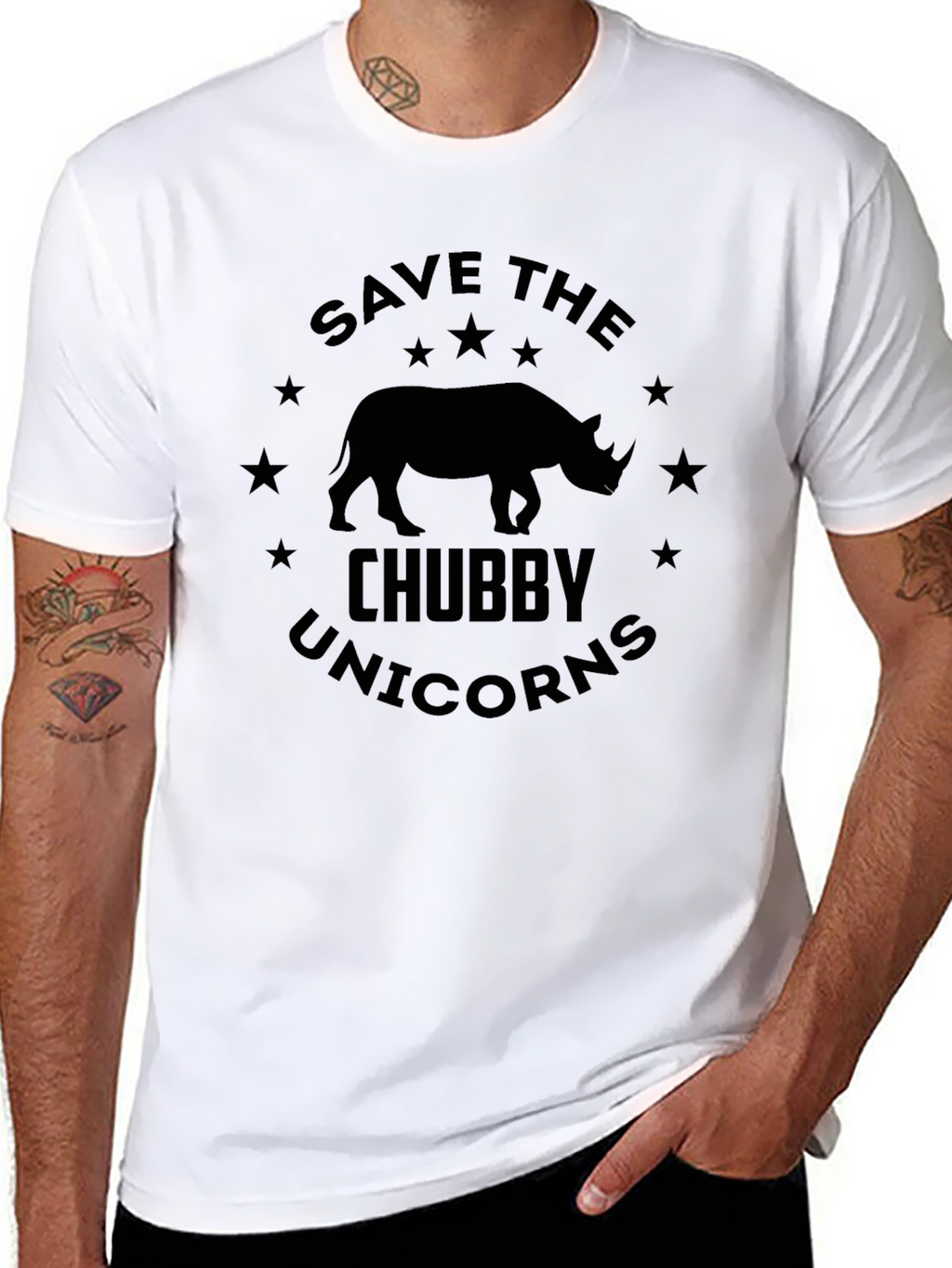 Save the Chubby Unicorns T-Shirt