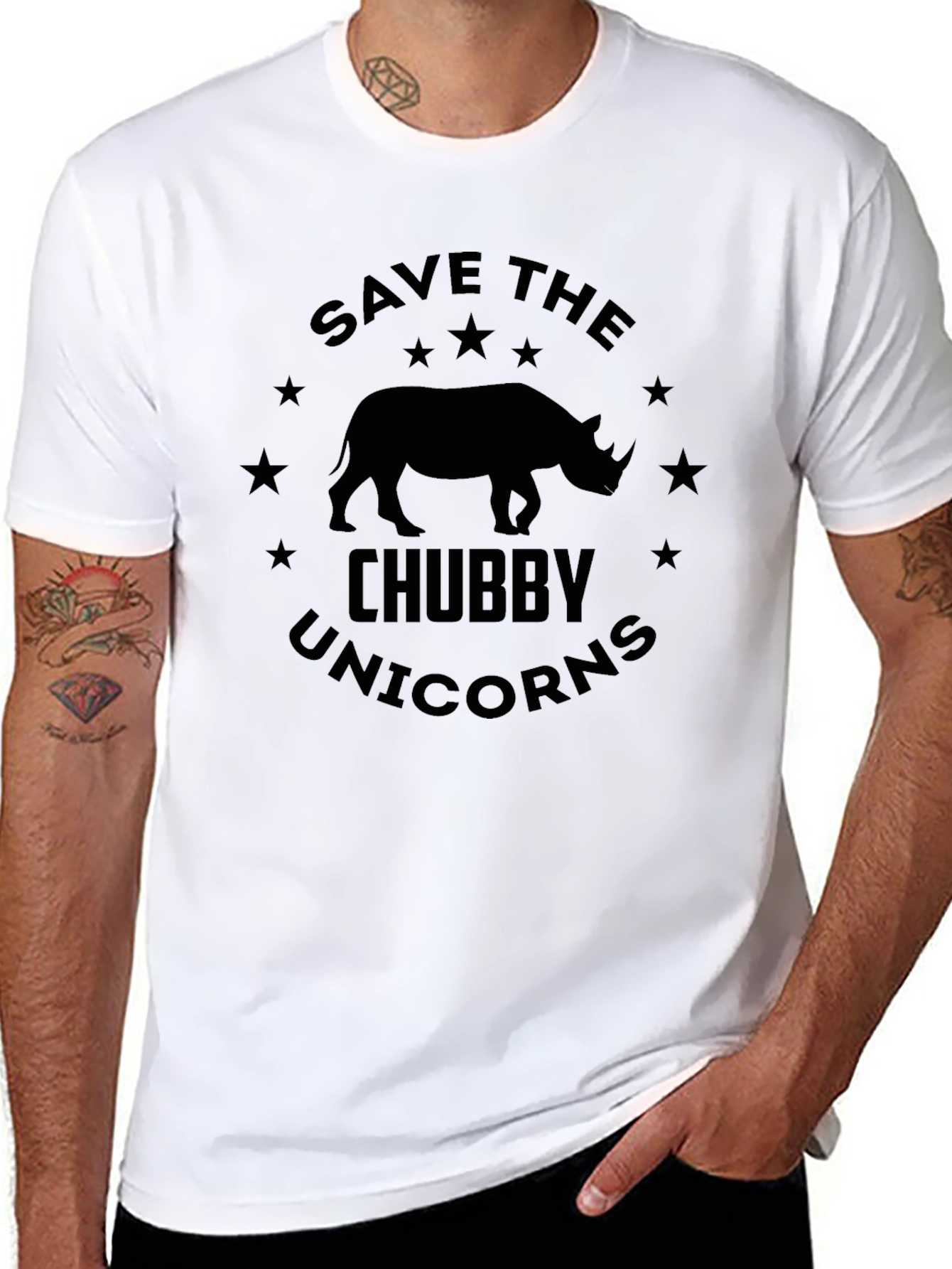 Save the Chubby Unicorns T-Shirt