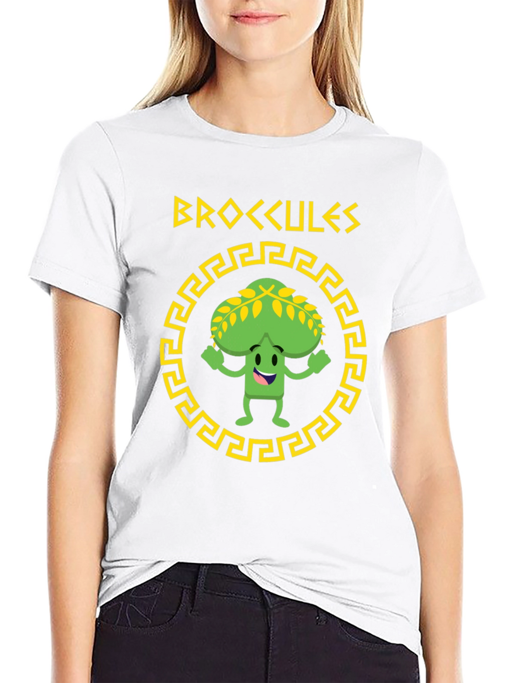 Brocckules T-Shirt - Funny Broccoli Hercules Tee