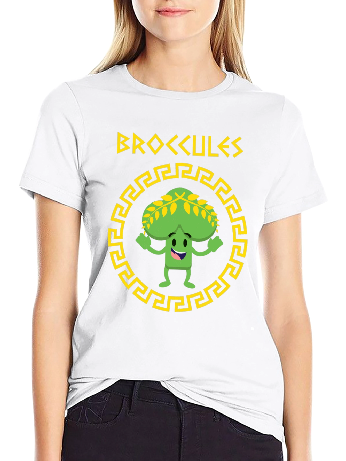 Brocckules T-Shirt - Funny Broccoli Hercules Tee
