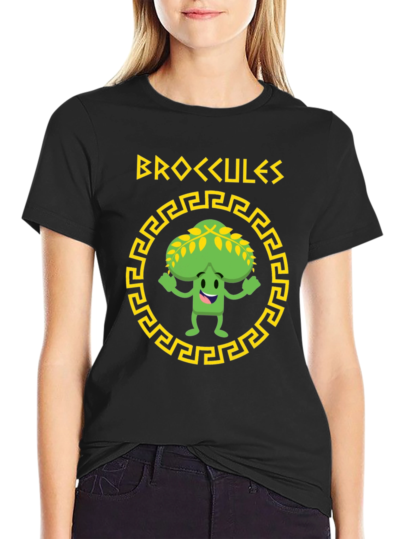 Brocckules T-Shirt - Funny Broccoli Hercules Tee