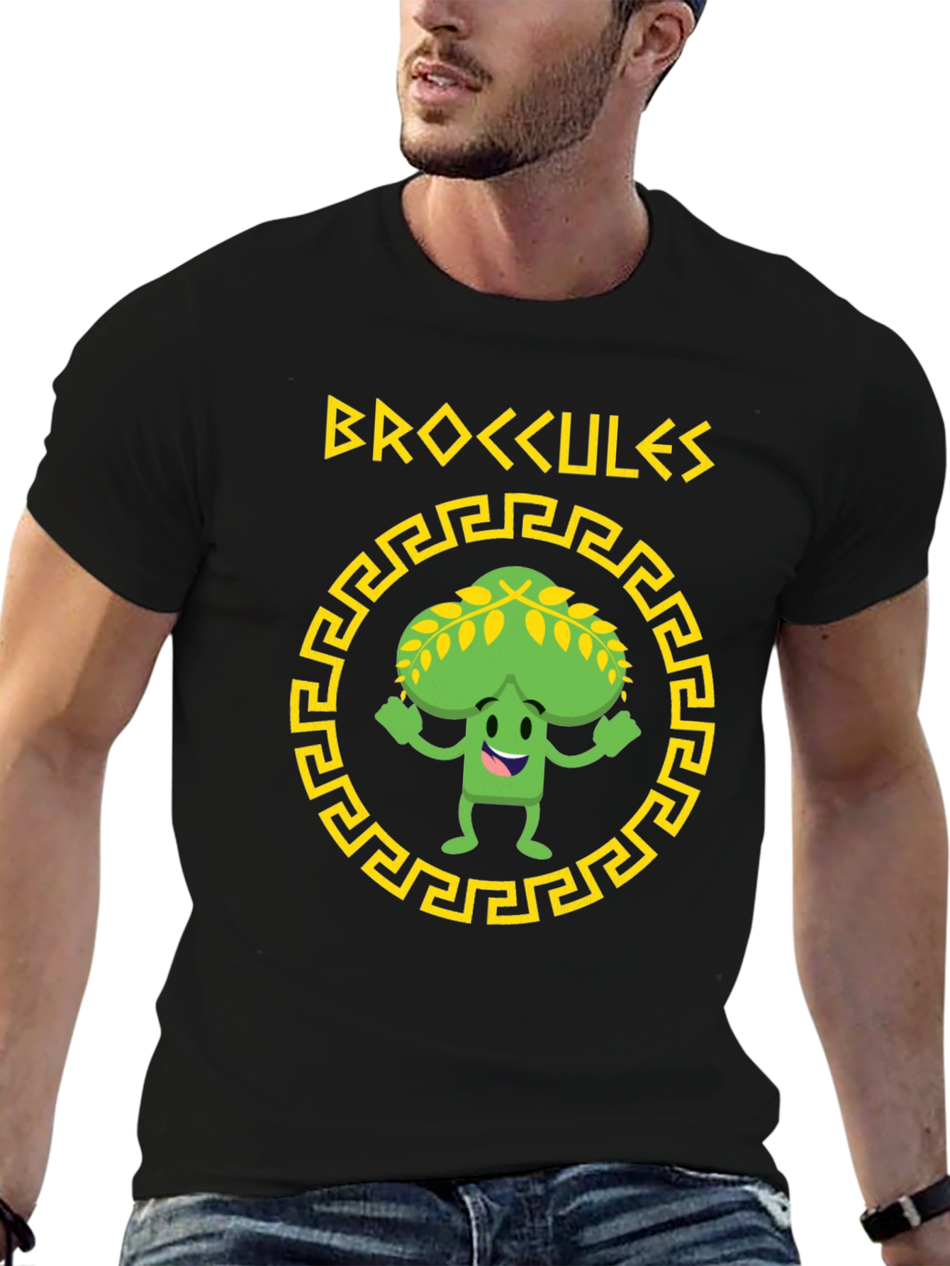 Brocckules T-Shirt - Funny Broccoli Hercules Tee