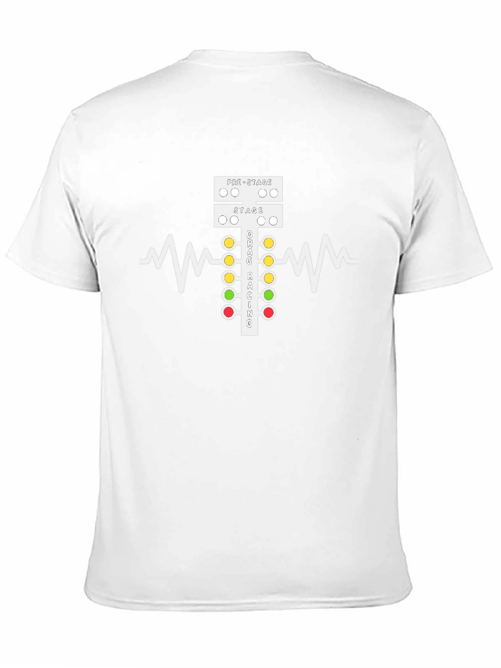 Drag Racing Tree T-Shirt - Black