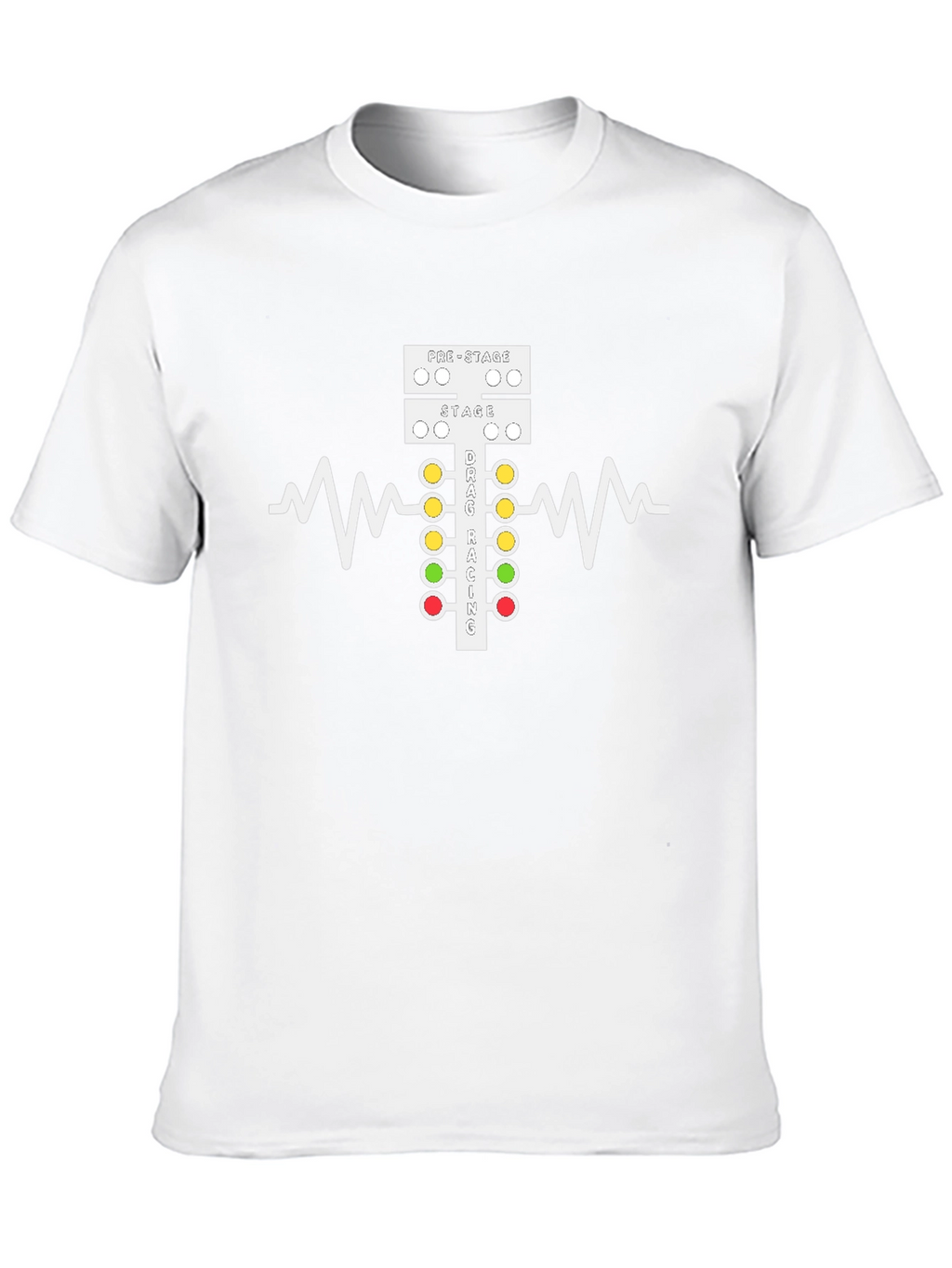 Drag Racing Tree T-Shirt - Black