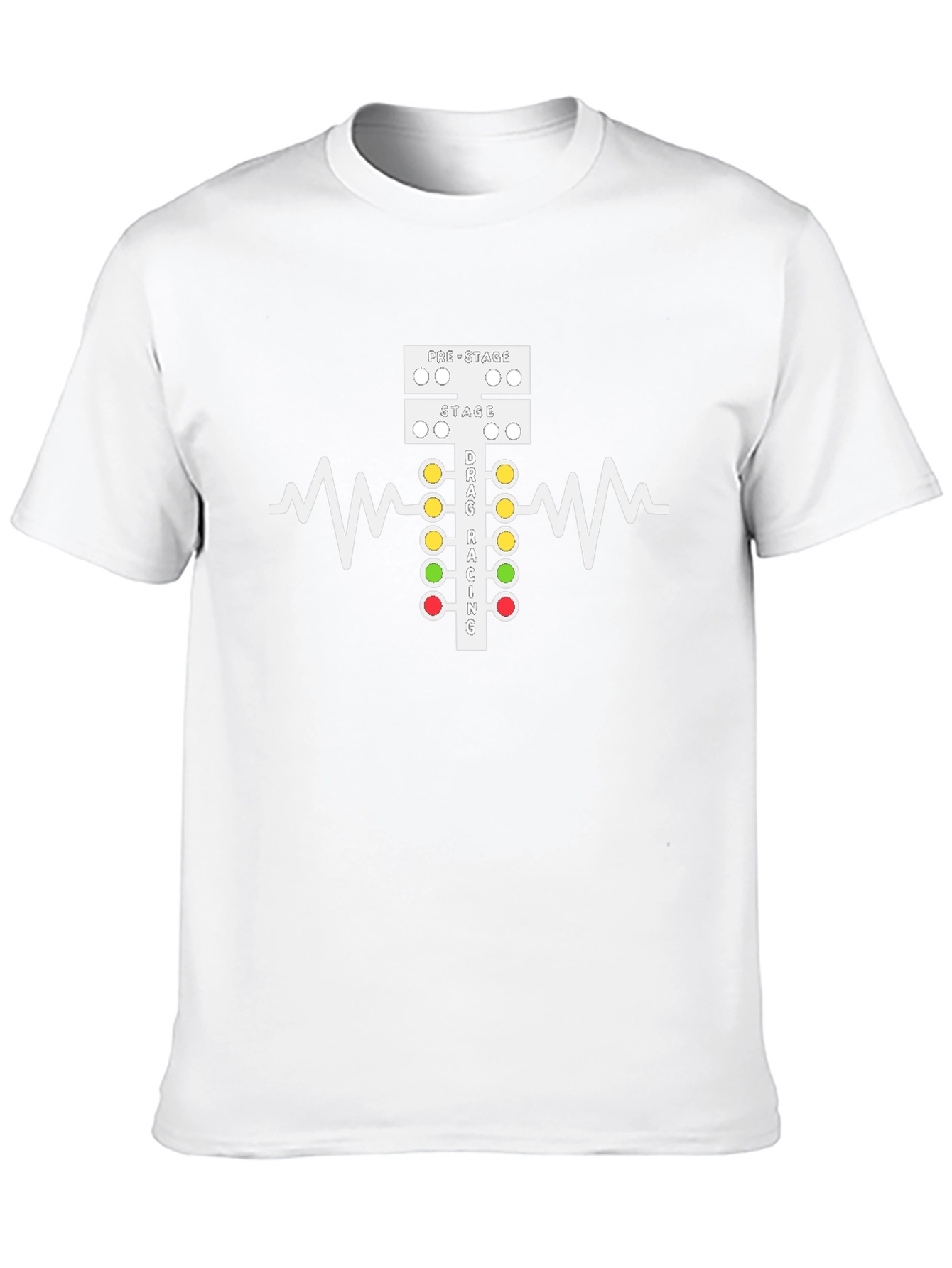 Drag Racing Tree T-Shirt - Black