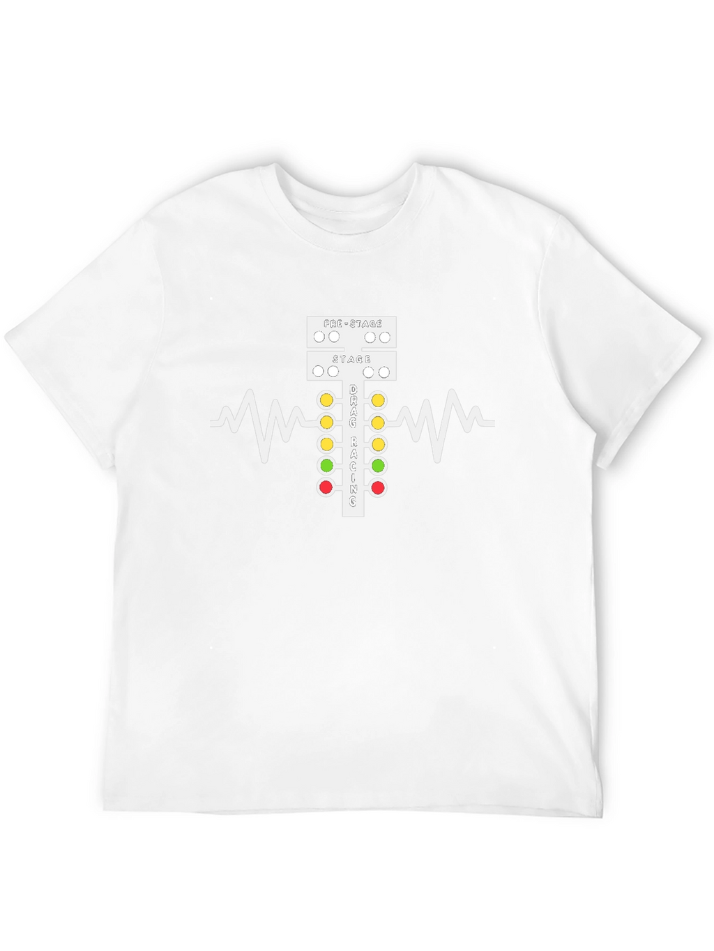 Drag Racing Tree T-Shirt - Black