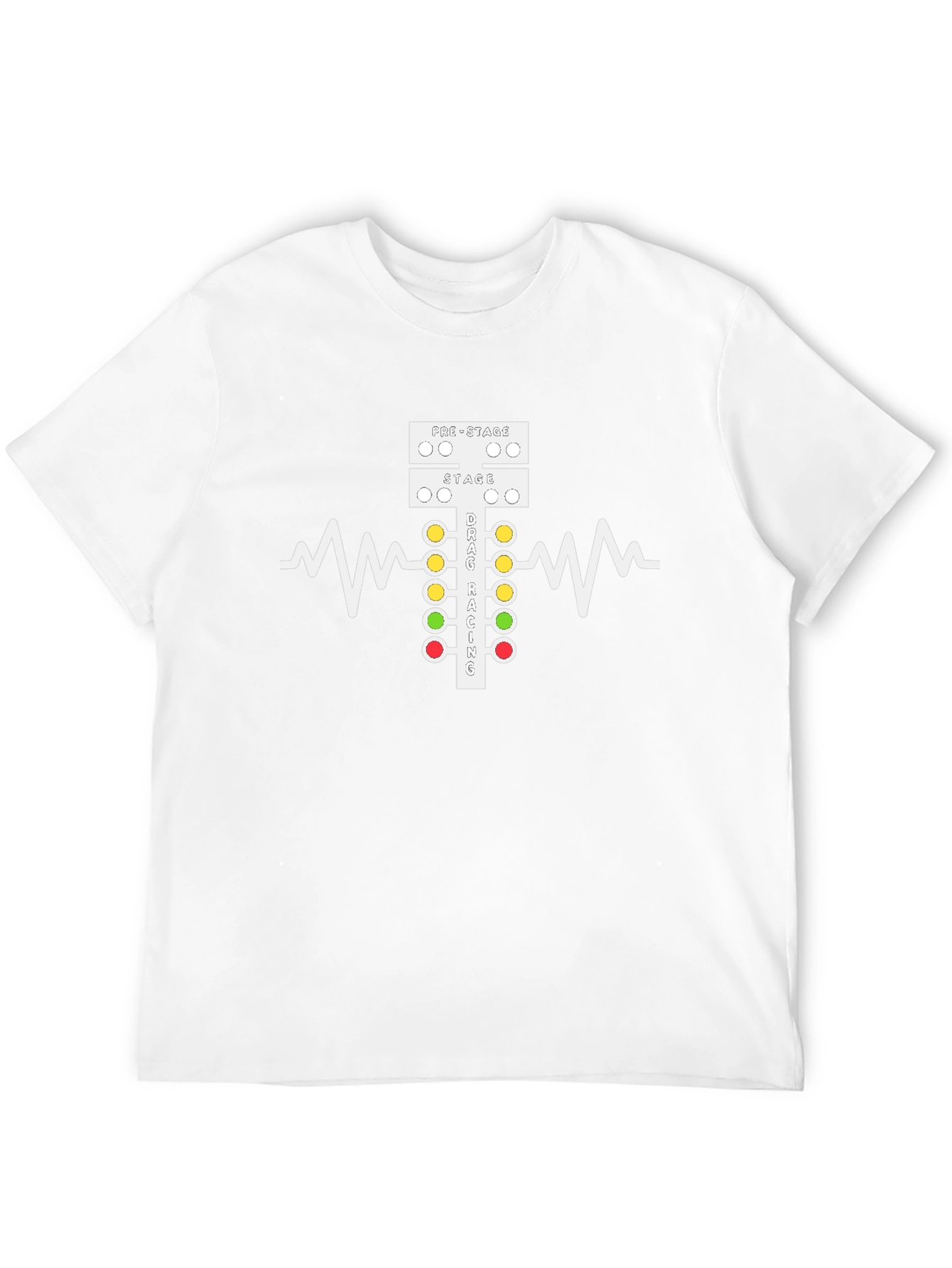 Drag Racing Tree T-Shirt - Black