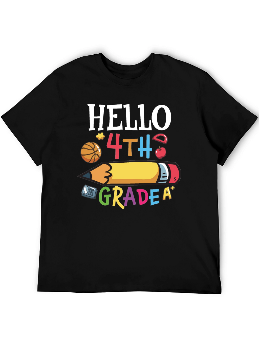 Hello 4th Grade T-Shirt - Back to School