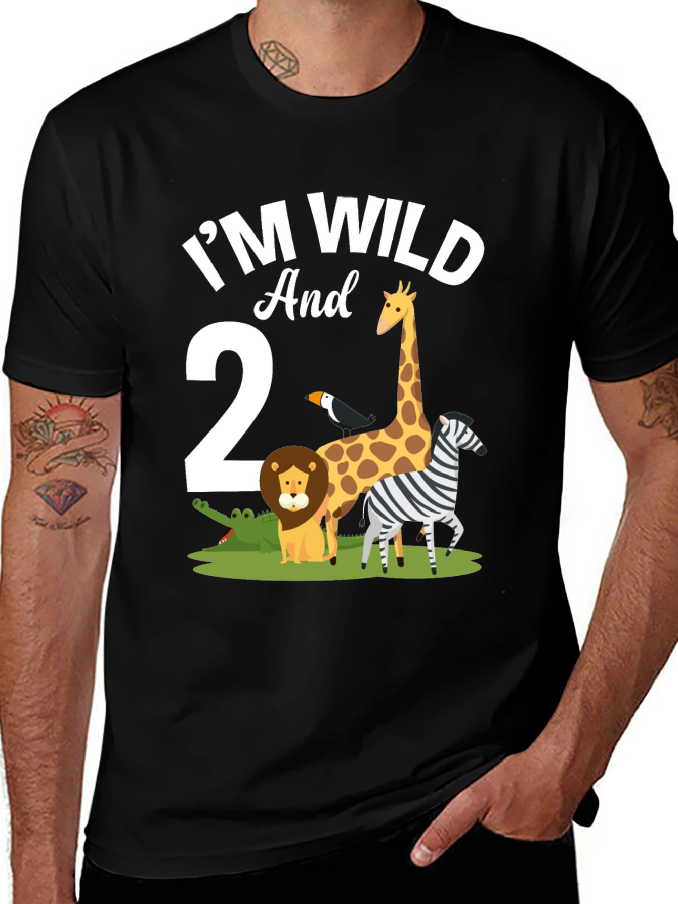 Im Wild And 2nd Birthday T-Shirt
