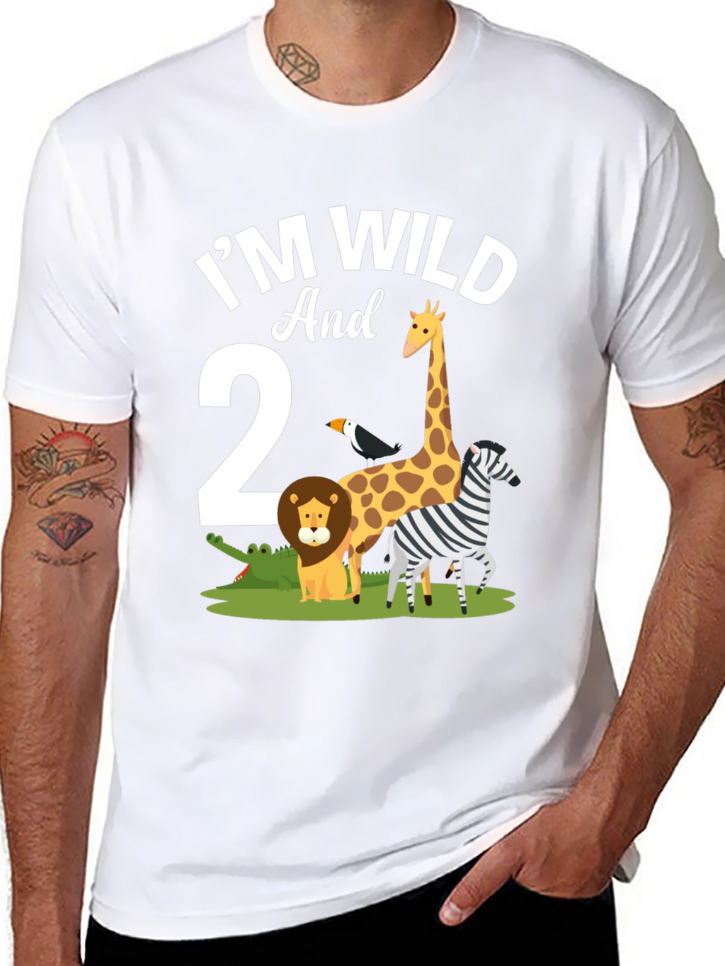 Im Wild And 2nd Birthday T-Shirt