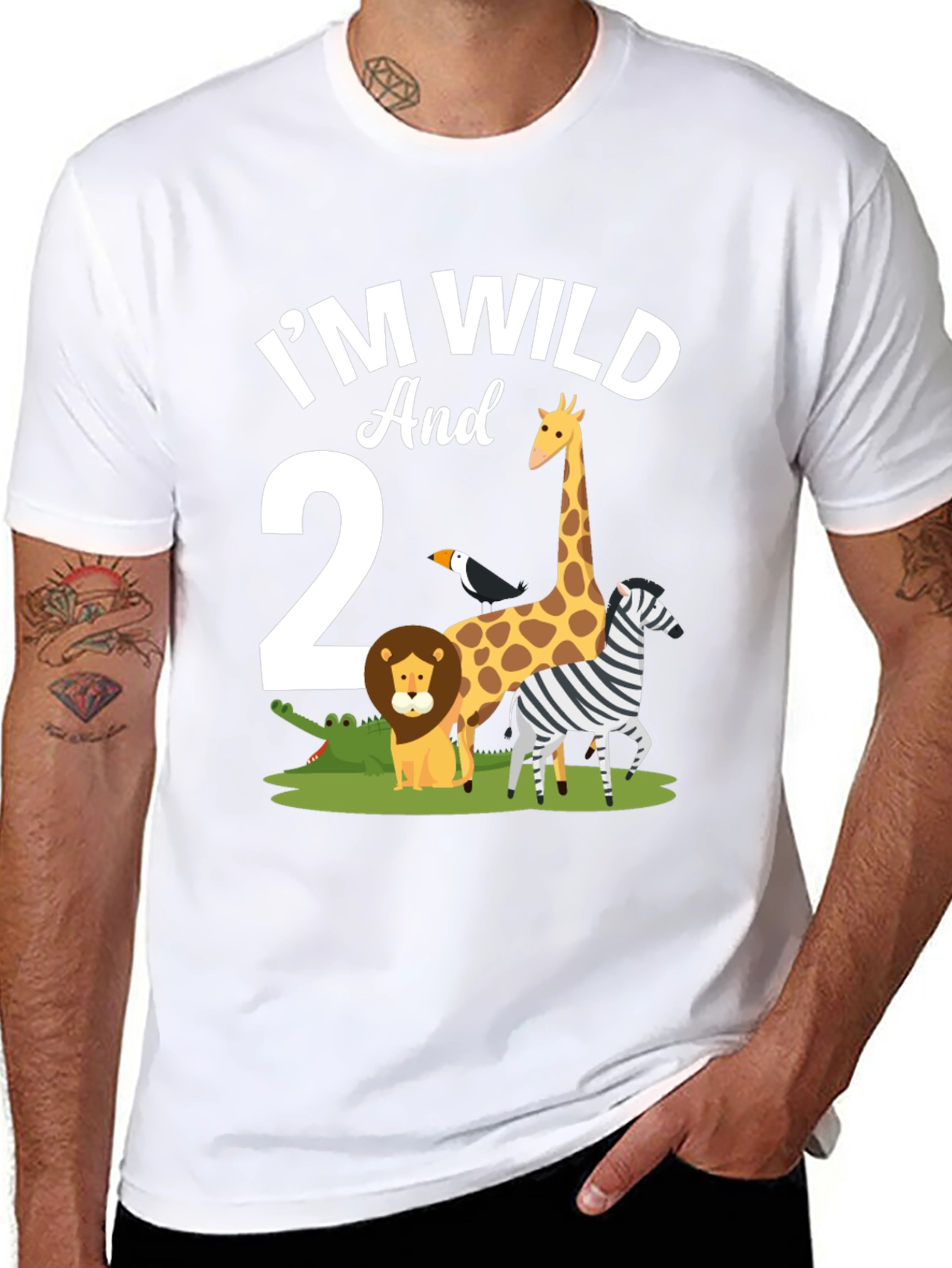 Im Wild And 2nd Birthday T-Shirt