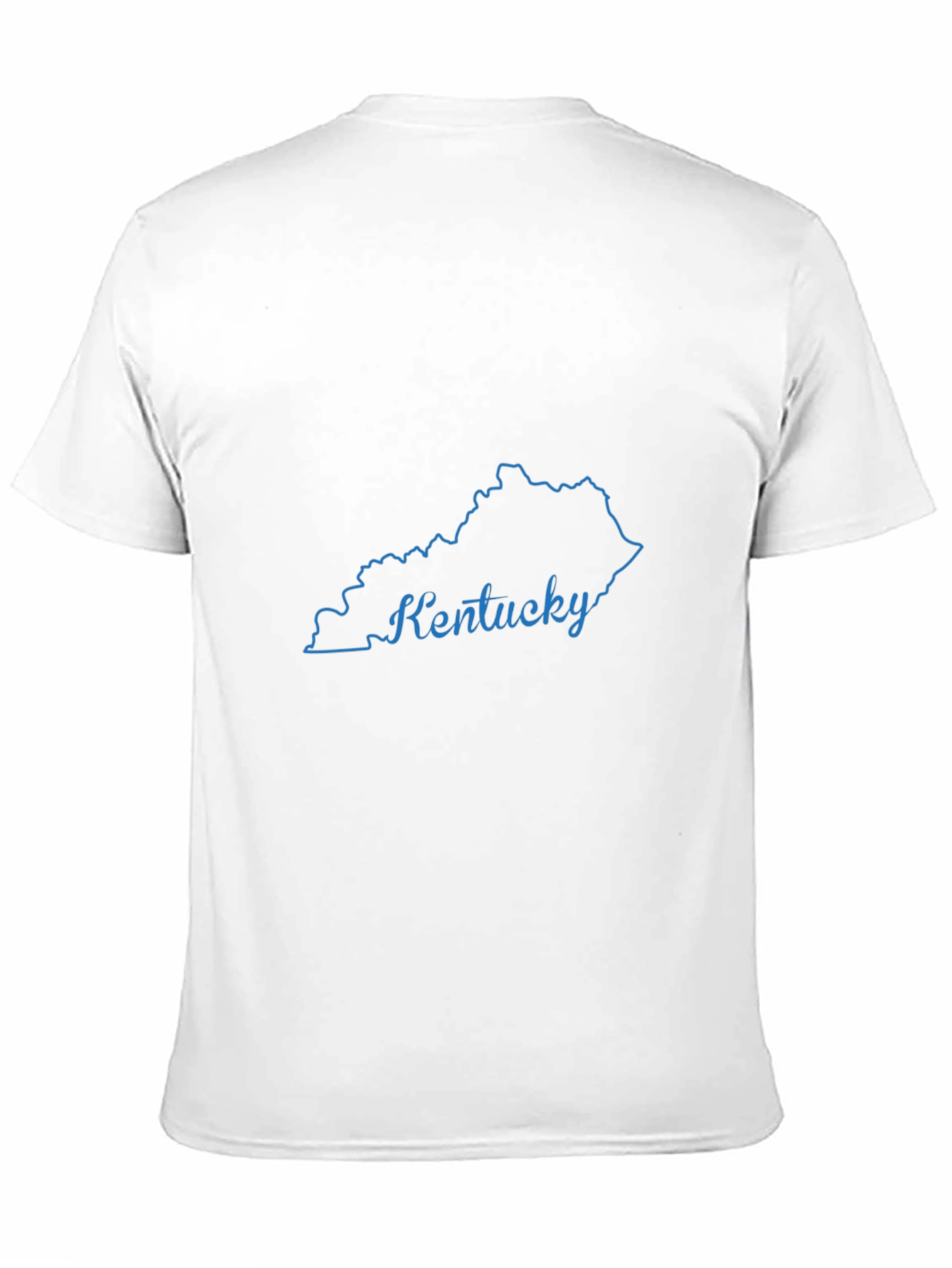 Kentucky State Outline Graphic T-Shirt