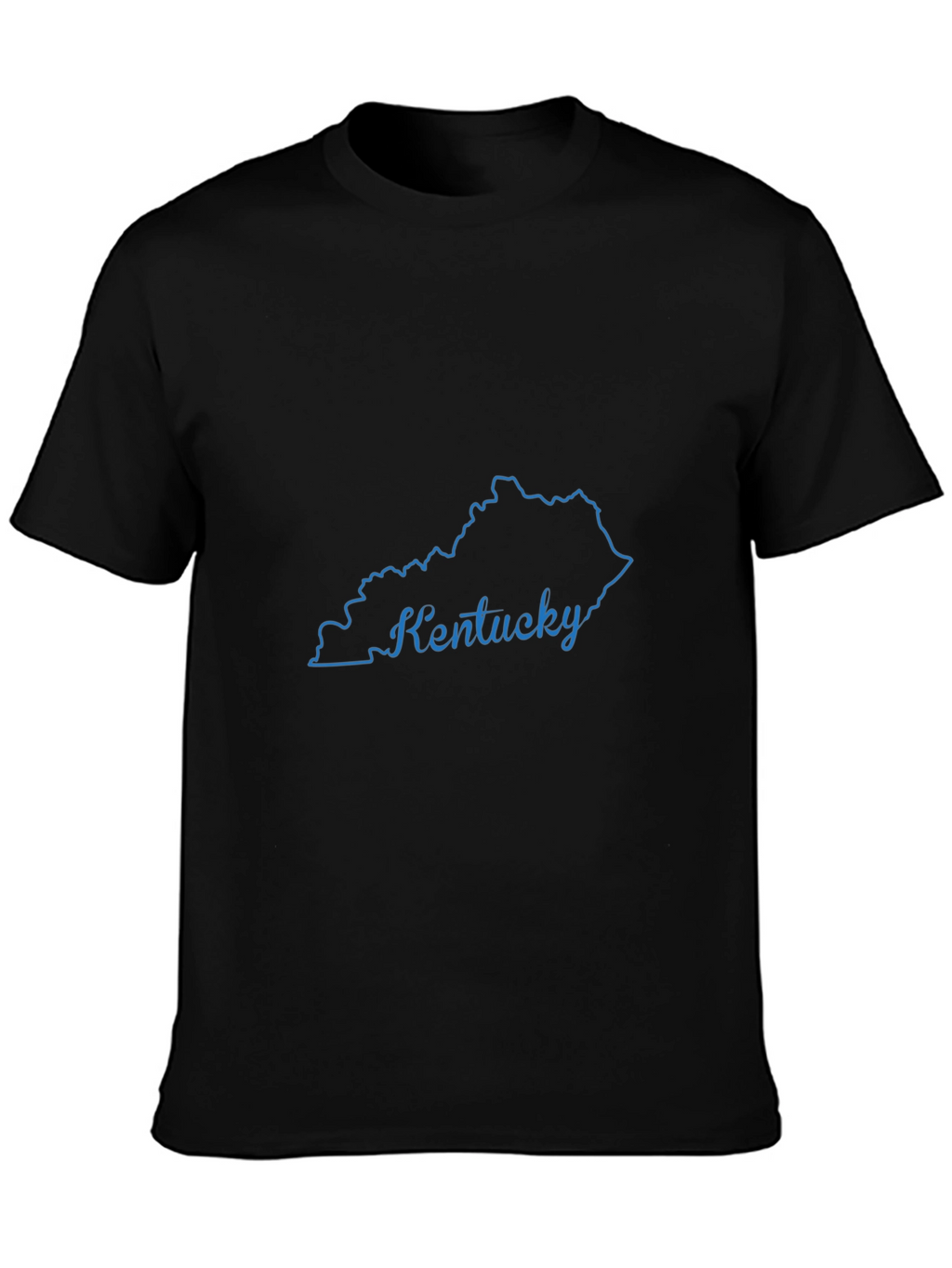 Kentucky State Outline Graphic T-Shirt