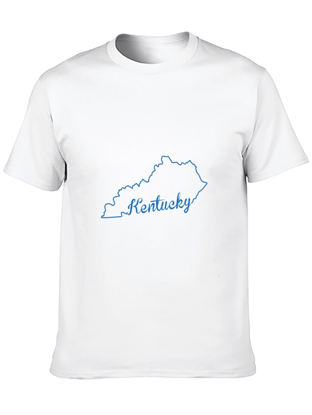 Kentucky State Outline Graphic T-Shirt