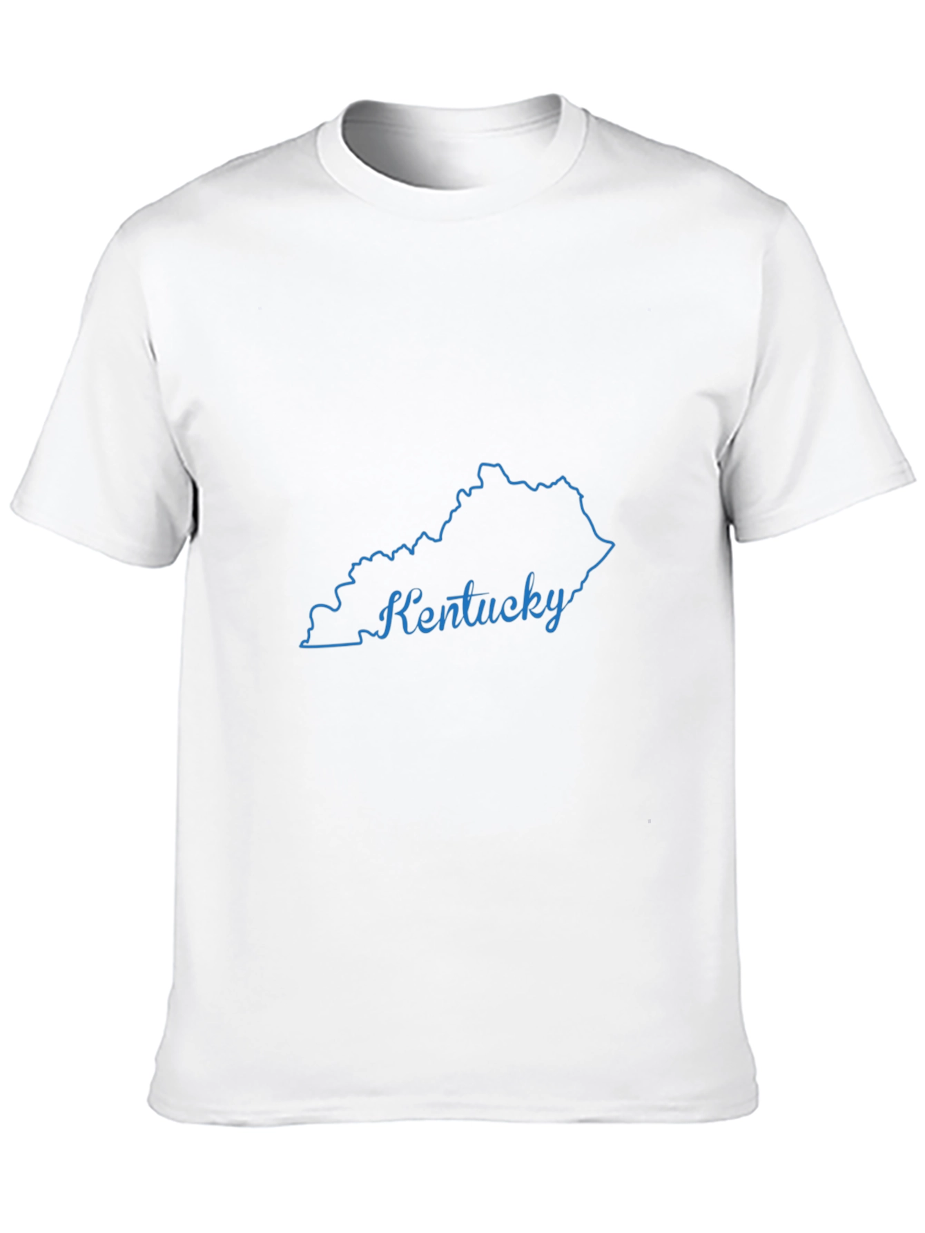 Kentucky State Outline Graphic T-Shirt