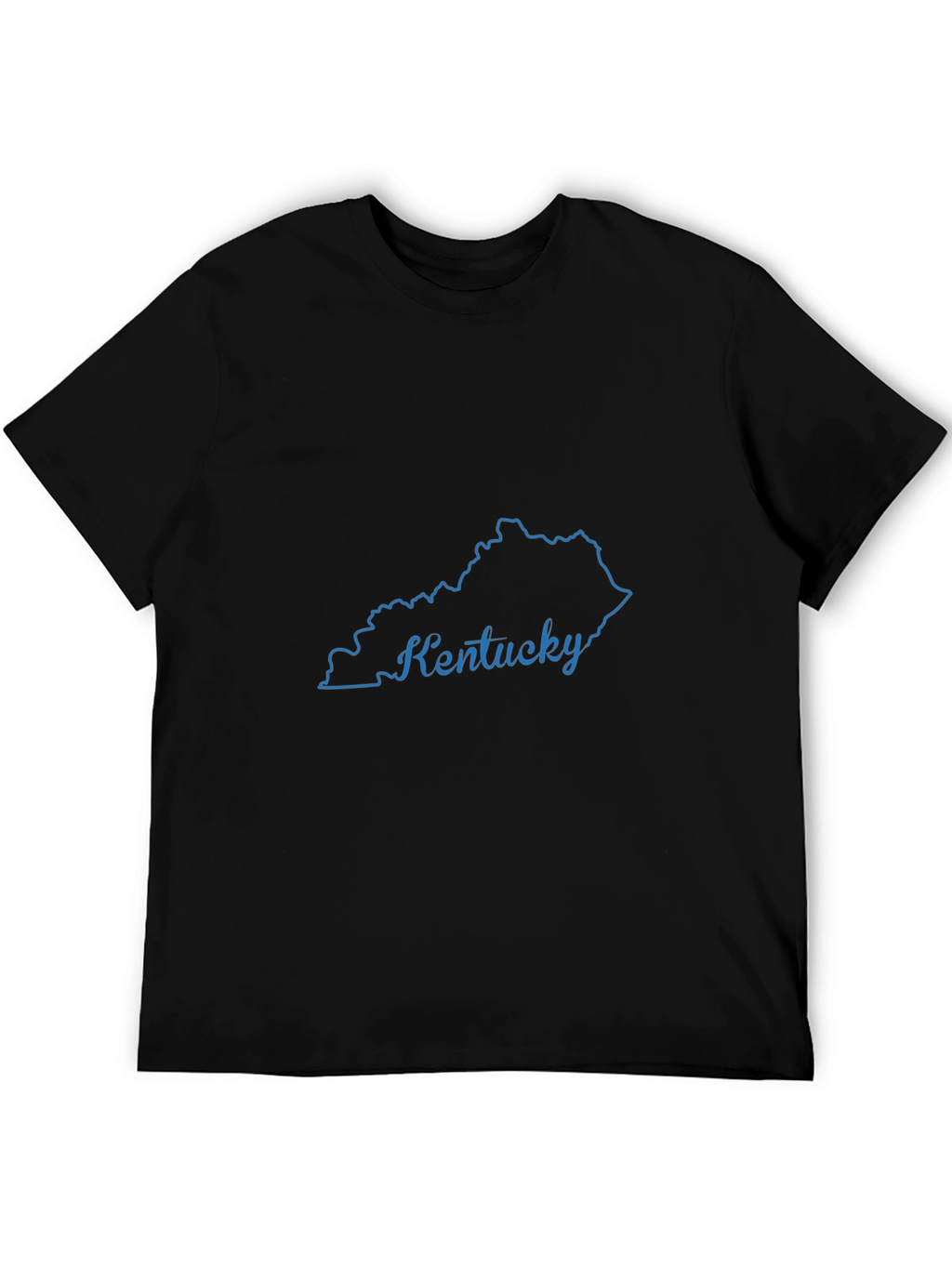 Kentucky State Outline Graphic T-Shirt