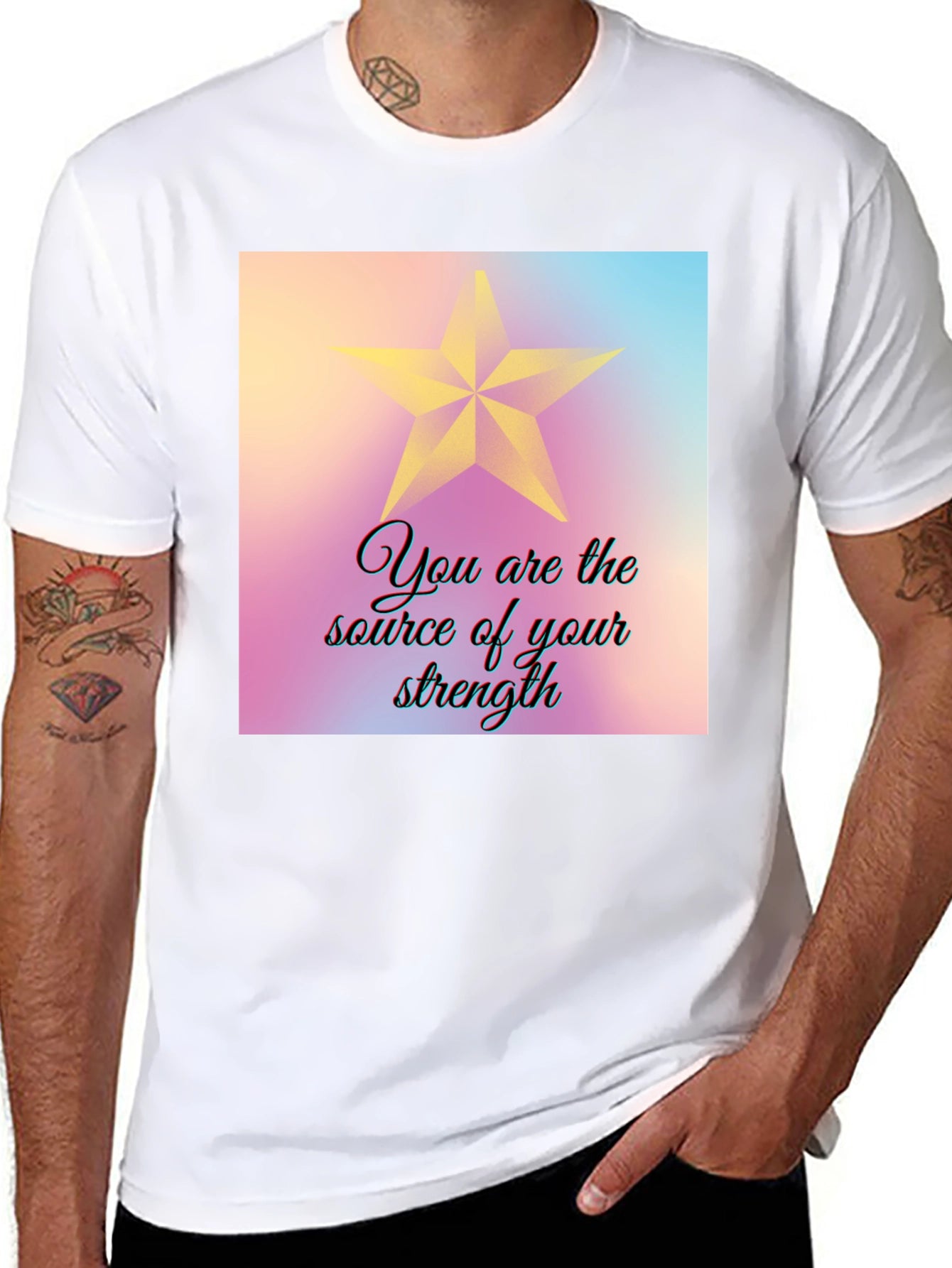 Star Strength T-Shirt - Positive Affirmation Tee