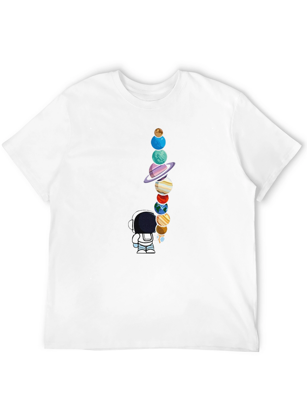 Astronaut & Planets Graphic T-Shirt
