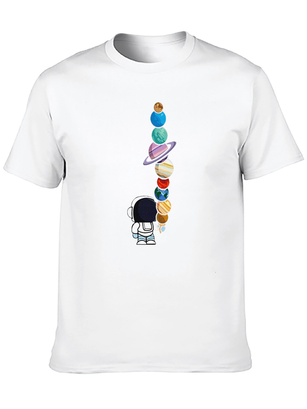 Astronaut & Planets Graphic T-Shirt