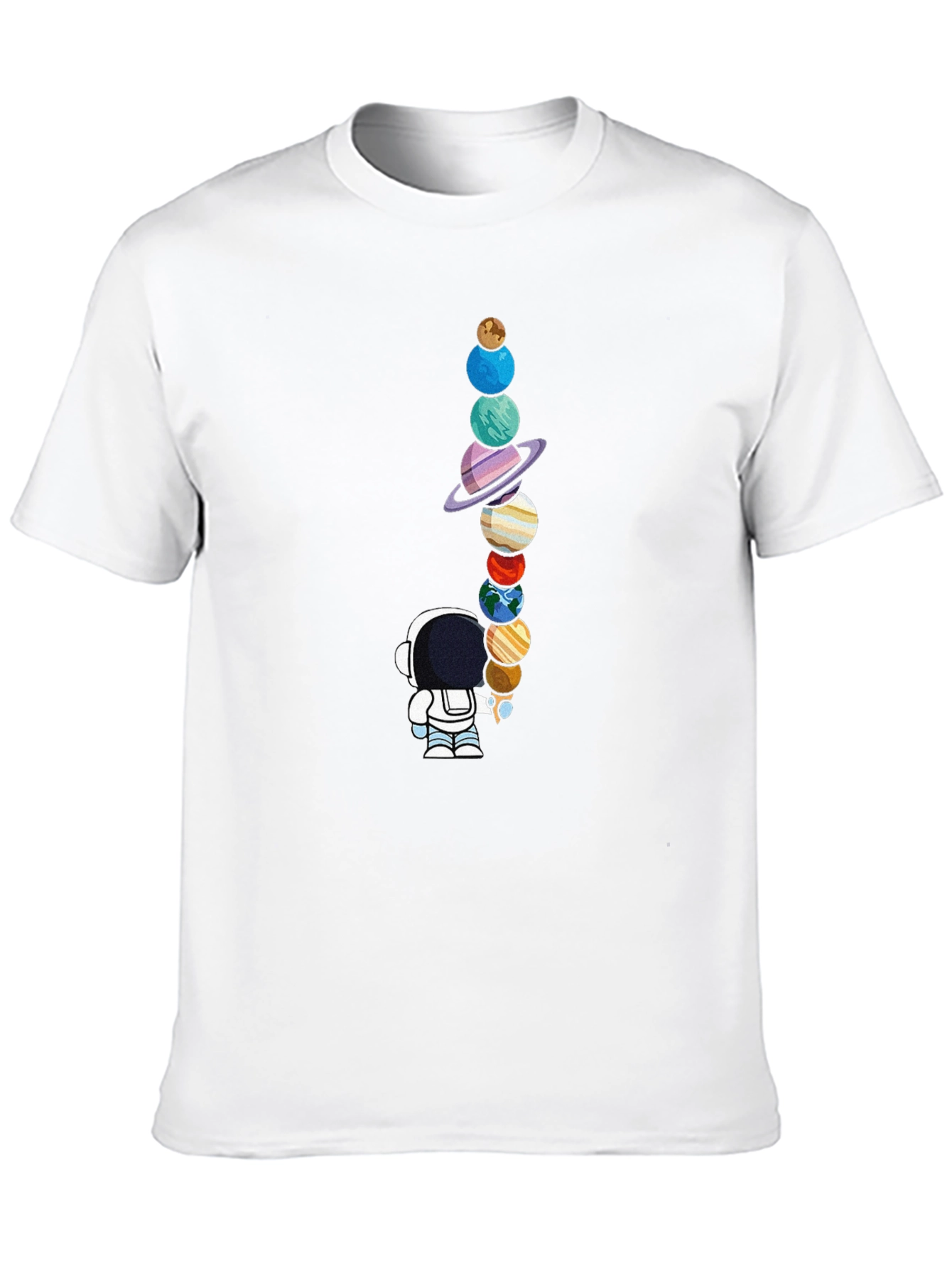 Astronaut & Planets Graphic T-Shirt