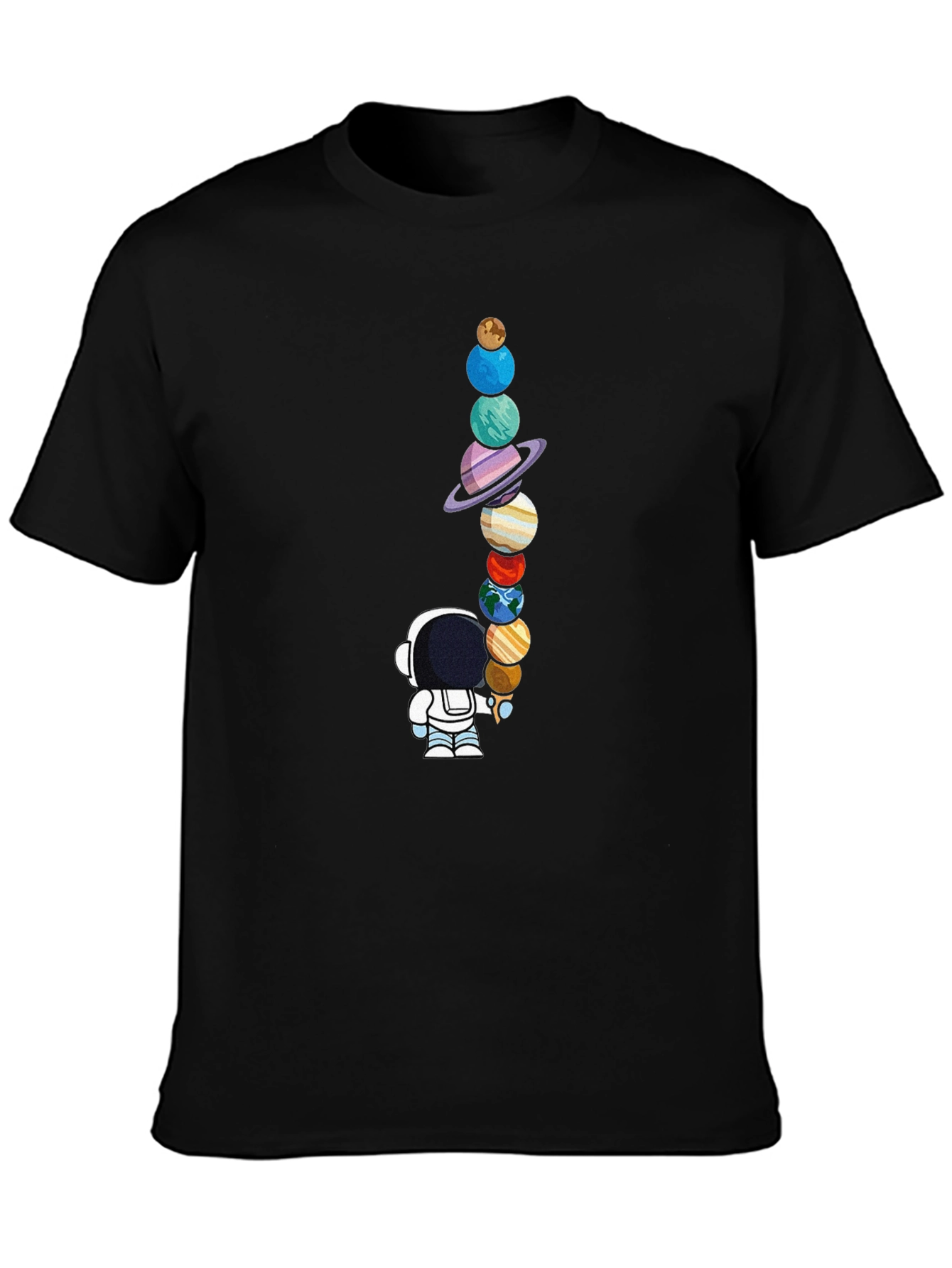 Astronaut & Planets Graphic T-Shirt
