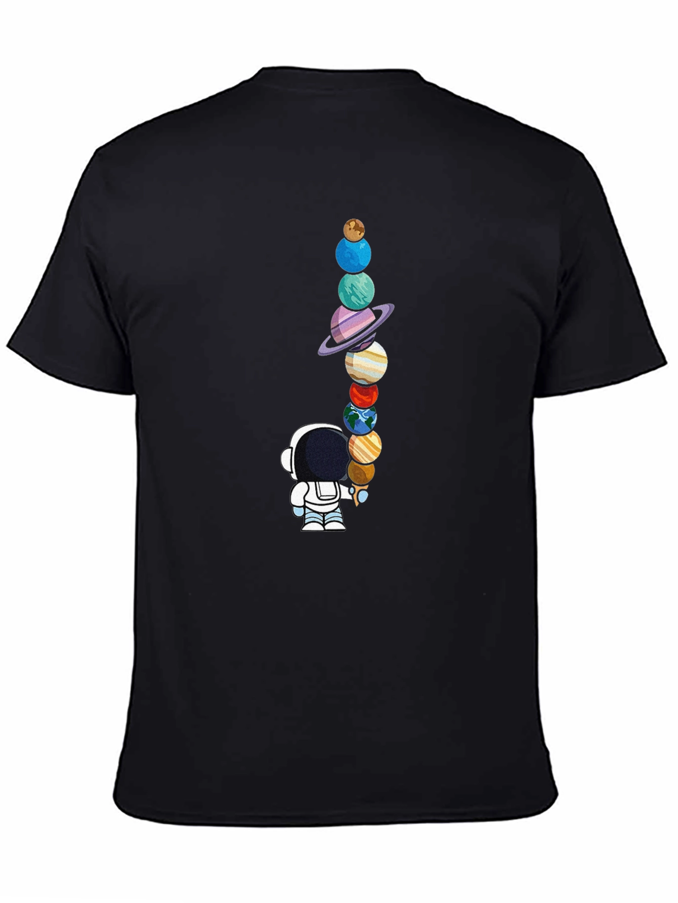 Astronaut & Planets Graphic T-Shirt