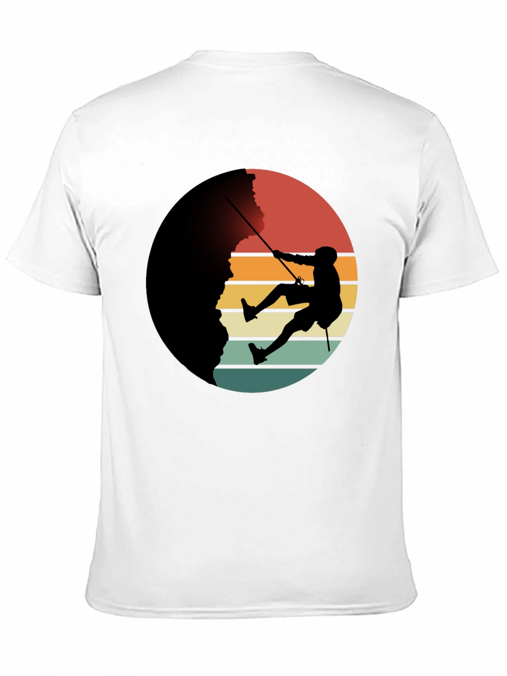 Retro Rock Climbing T-Shirt - Adventure Tee