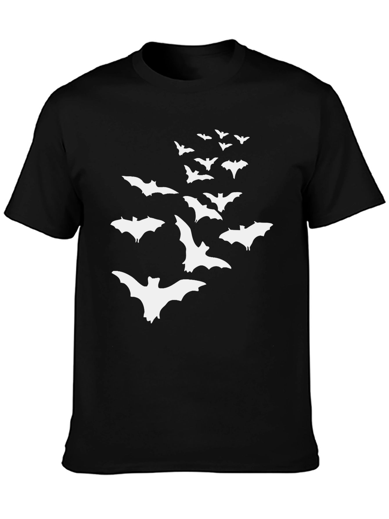 Bat Graphic Tee - Spooky Halloween Shirt