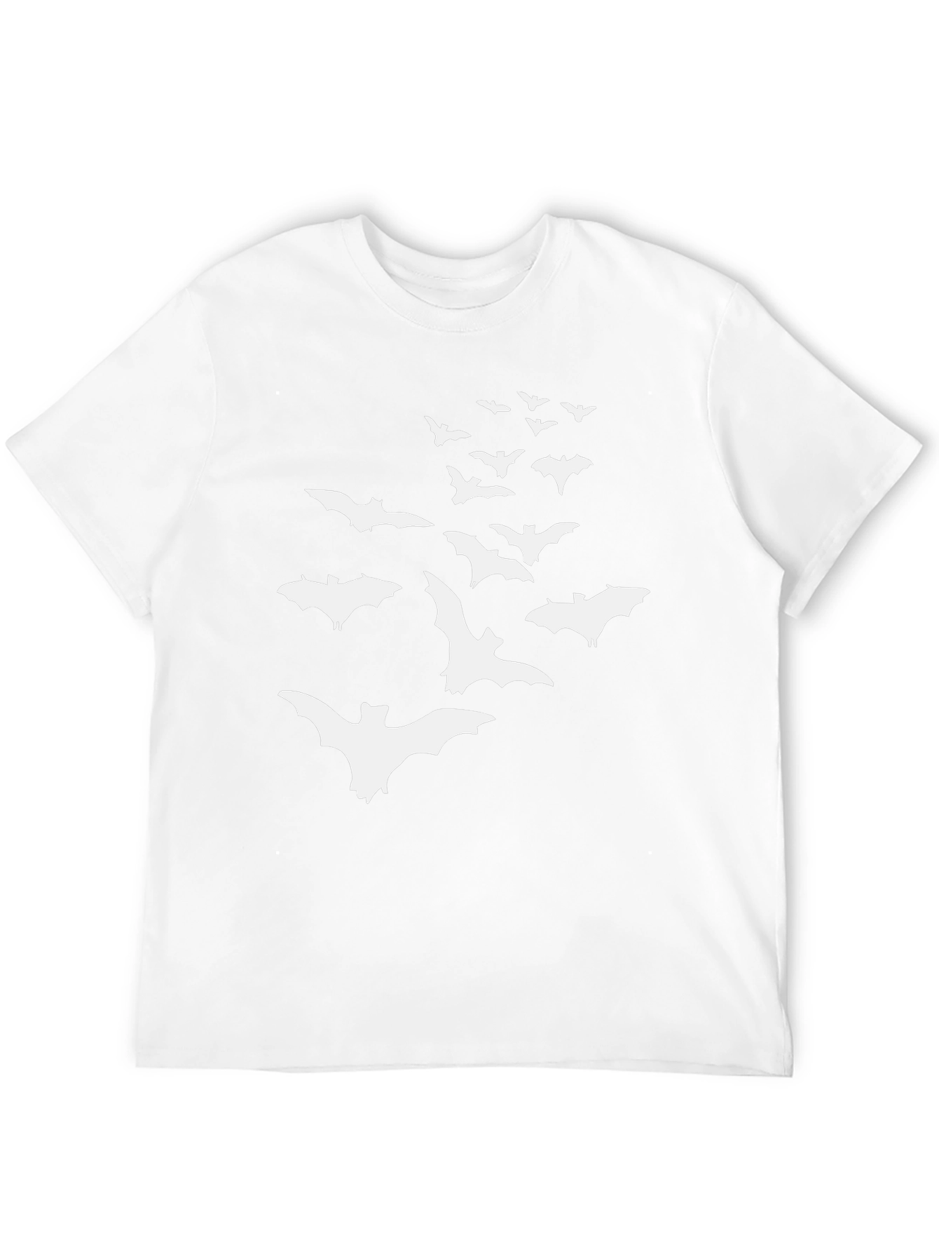 Bat Graphic Tee - Spooky Halloween Shirt