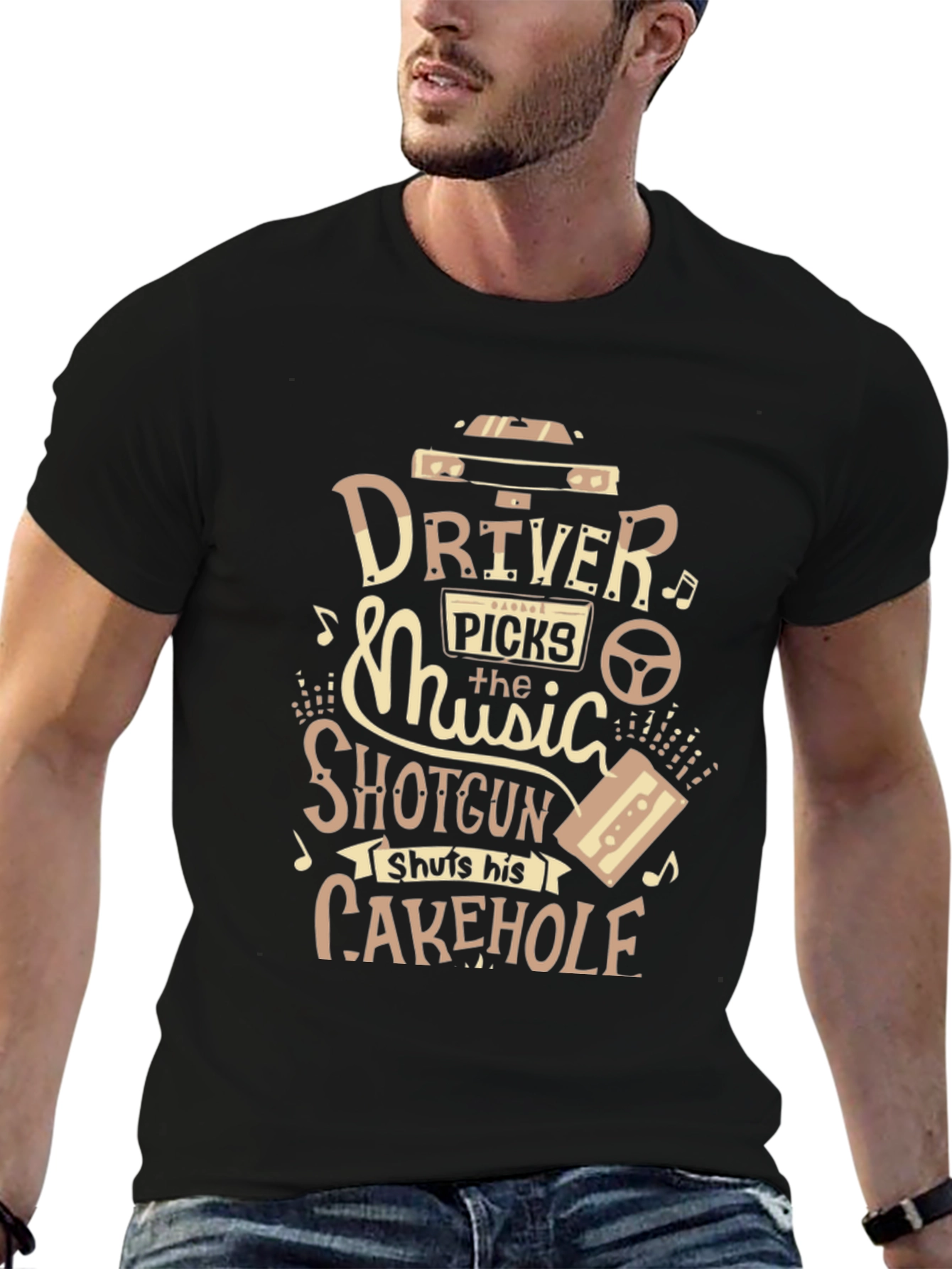 Driver Picks the Music T-Shirt