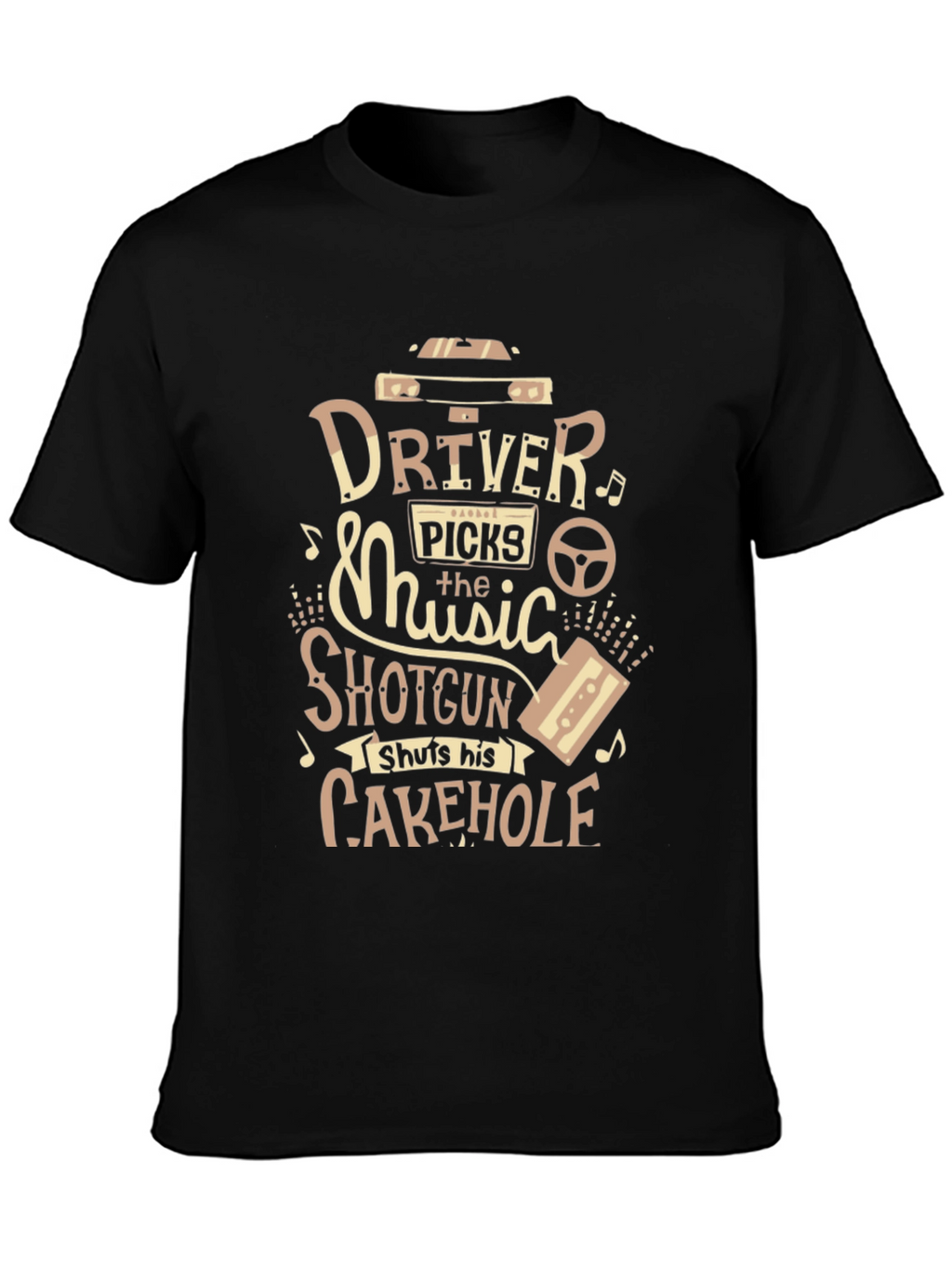 Driver Picks the Music T-Shirt