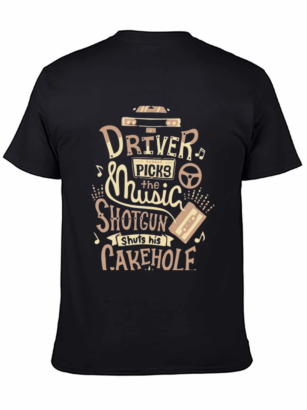 Driver Picks the Music T-Shirt