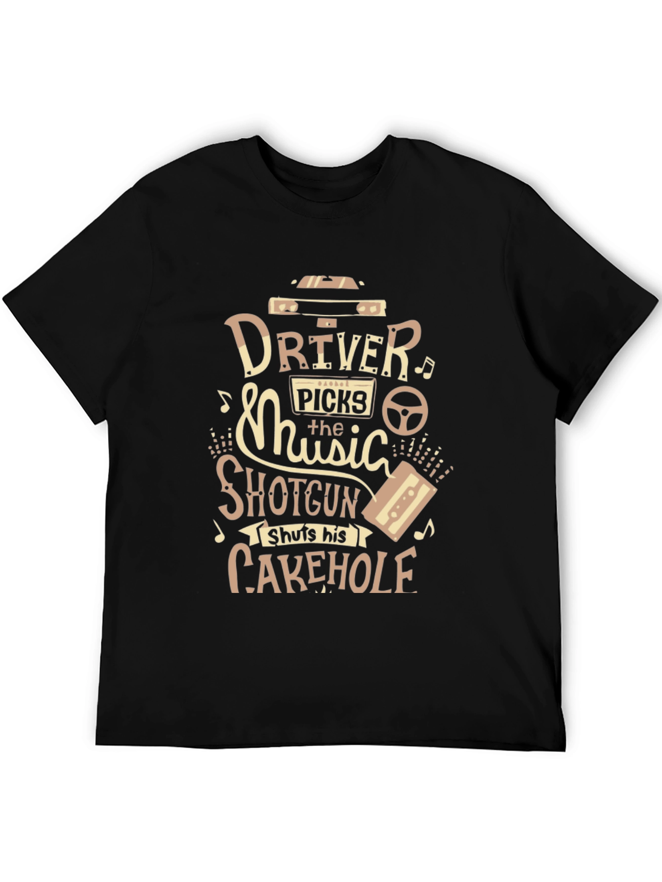 Driver Picks the Music T-Shirt