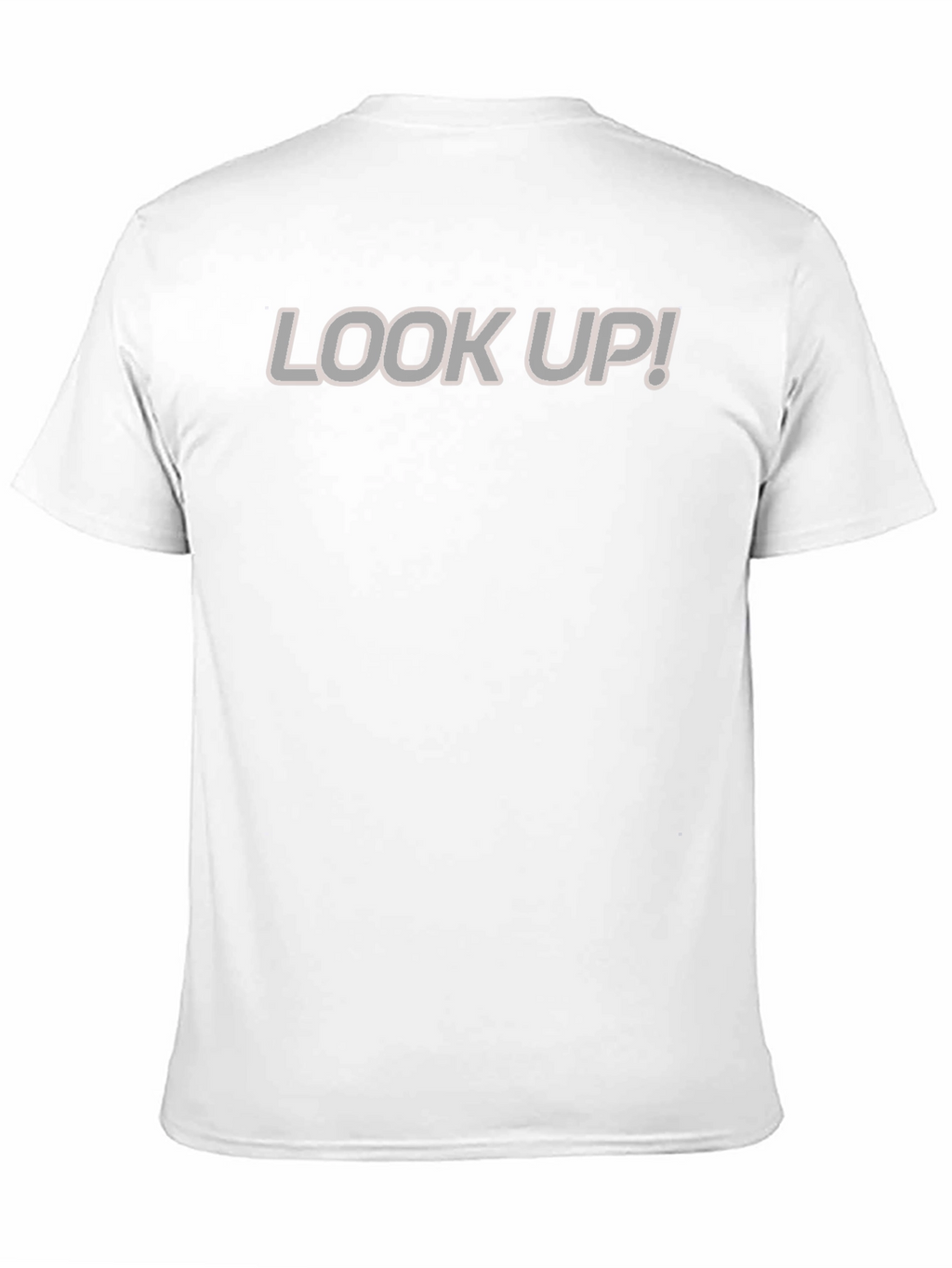 Look Up! Graphic Print Tee - Mens Casual Shirt