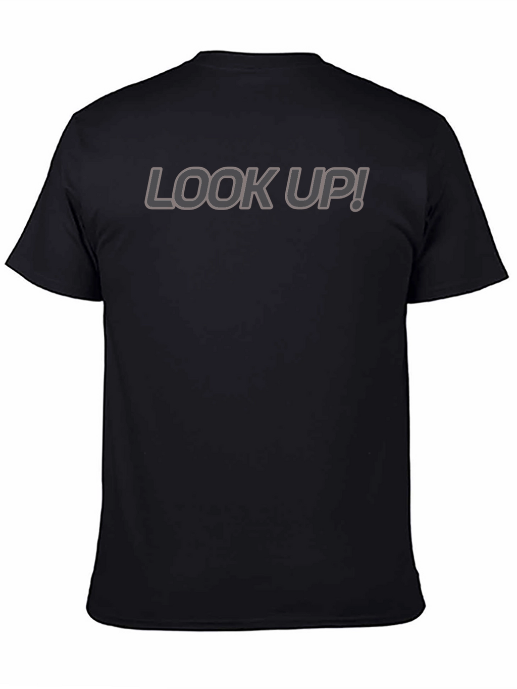 Look Up! Graphic Print Tee - Mens Casual Shirt